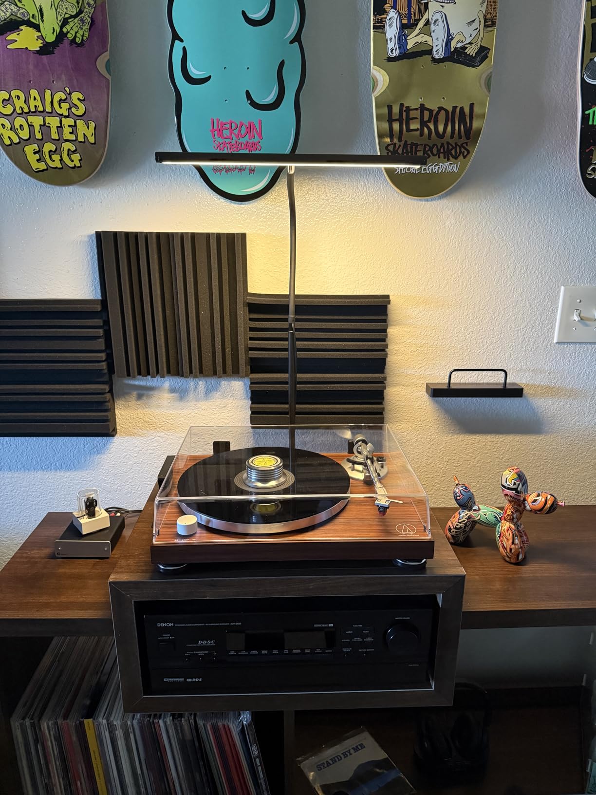 LED Desk Lamp for Office Home, Eye-Caring Desk Light with Stepless Dimming Adjustable Flexible Gooseneck, 10W USB Adapter Desk Lamp with Clamp for Reading, Study, Workbench (Black) customer photo 1