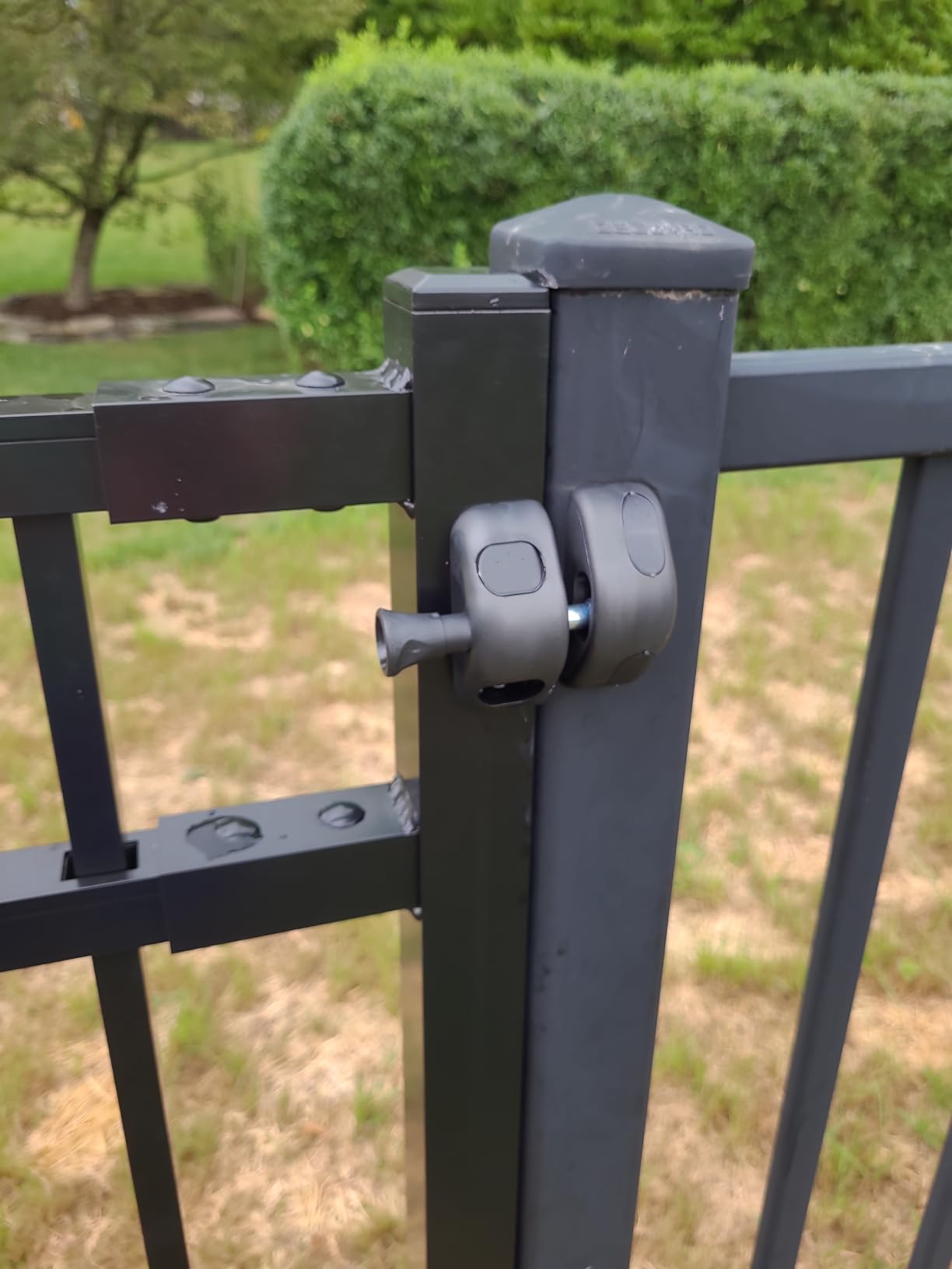 Weatherables Livingston Aluminum Gate Kit - DIY Kit for Backyard and Garden Fencing, Made with Durable Powder-Coated Aluminum That Combats Rust, Fading, and Corrosion (4' Wide Gate Kit) customer photo 1