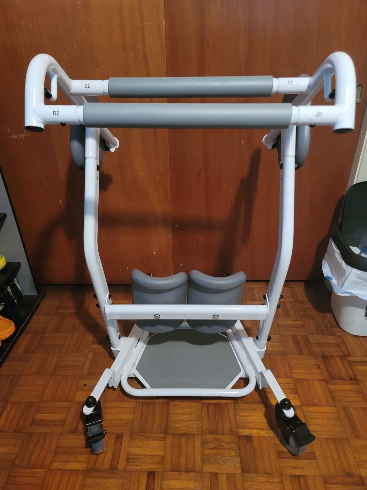 Stand Assist Patient Transport Unit, Safely Sit, Stand, Transfer & Transport, Fall Prevention Patient Transfer Lifter for Home and Facilities, 400 lb Capacity customer photo 2