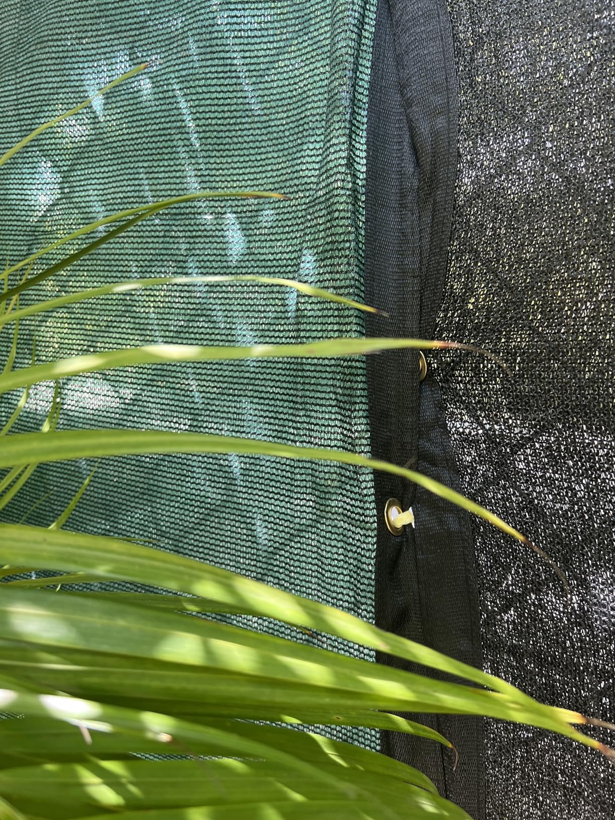 Brown 6FT X 50FT Outdoor Privacy Screen Fence & Mesh Shade Net Cover, Ideal for Garden and Backyard - Enhances Privacy for Fencing & Chain Link, Perfect for Patio Privacy Wall, Slats,Freestanding customer photo 2