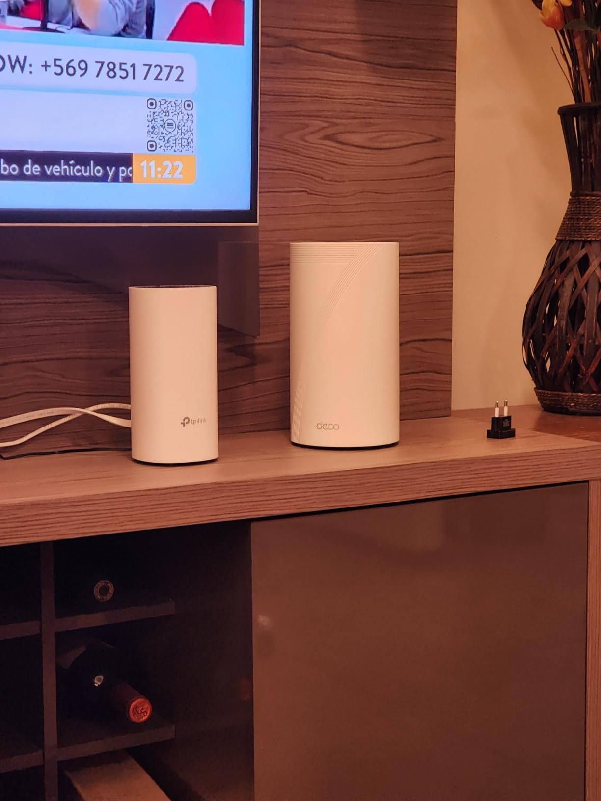 TP-Link Deco 7 Elite BE85 Tri-Band WiFi 7 BE22000 Whole Home Mesh System - 12-Stream 22 Gbps, 2X 10G + 2X 2.5G Ports, Wired Backhaul, 8X High-Gain Antennas, VPN, HomeShield, Free Expert Help (3-Pack) customer photo 2
