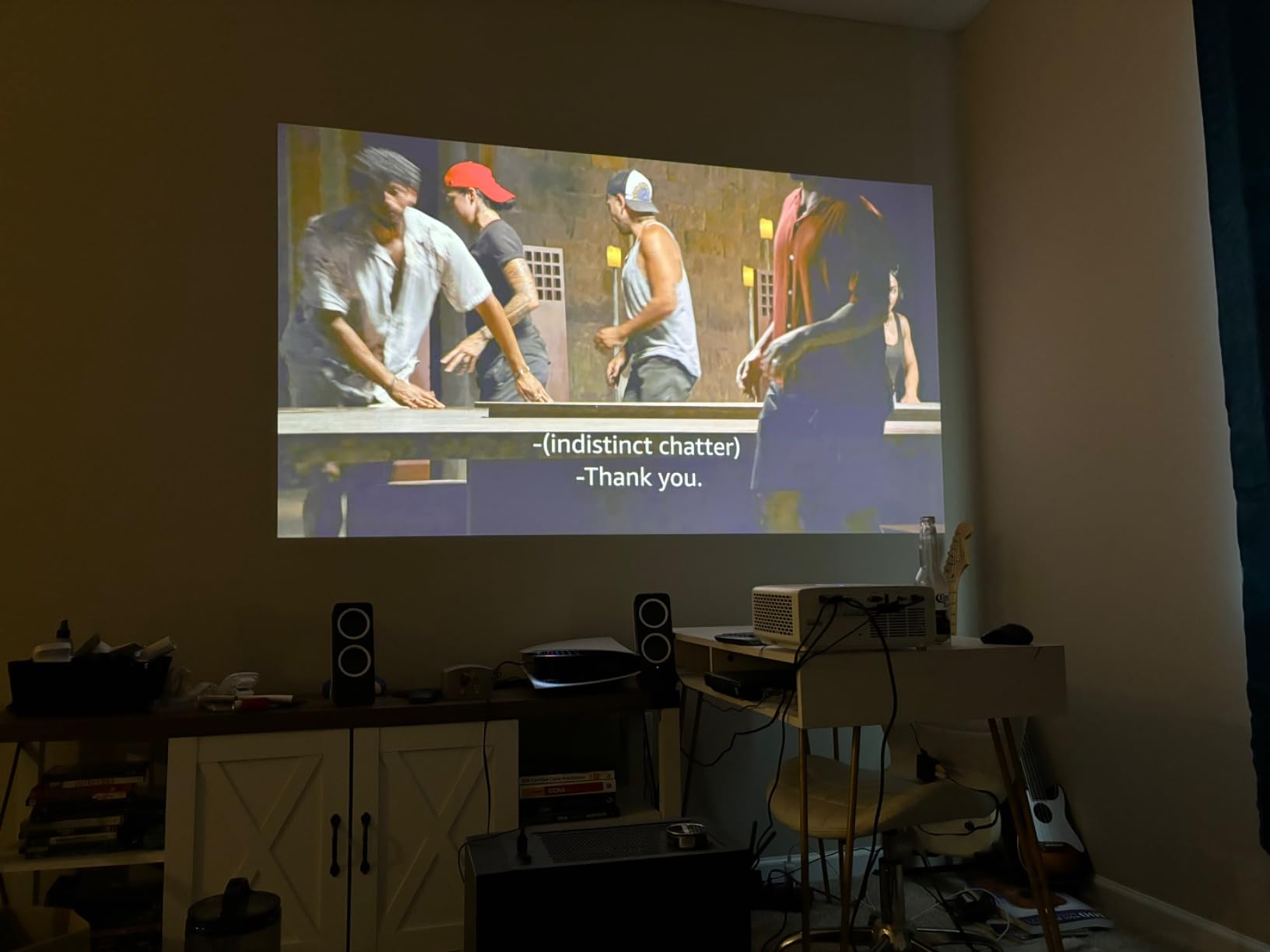 Optoma GT2000HDR Ultra-Compact Short Throw Full HD Home Laser Projector customer photo 2