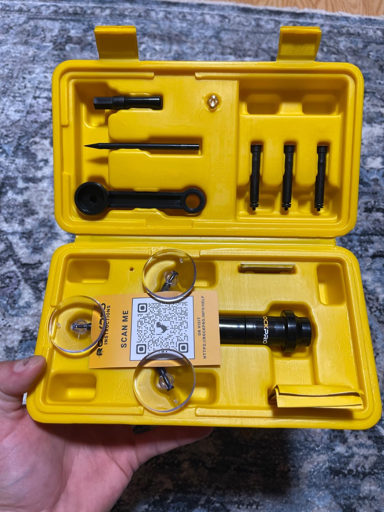 Windshield Repair Kit - Auto Glass Crack & Rock Chip Fix Tool for Car Window - DIY Professional Resin System for Bullseyes, Stars, Combo Breaks - Fast & Easy Fix customer photo 1