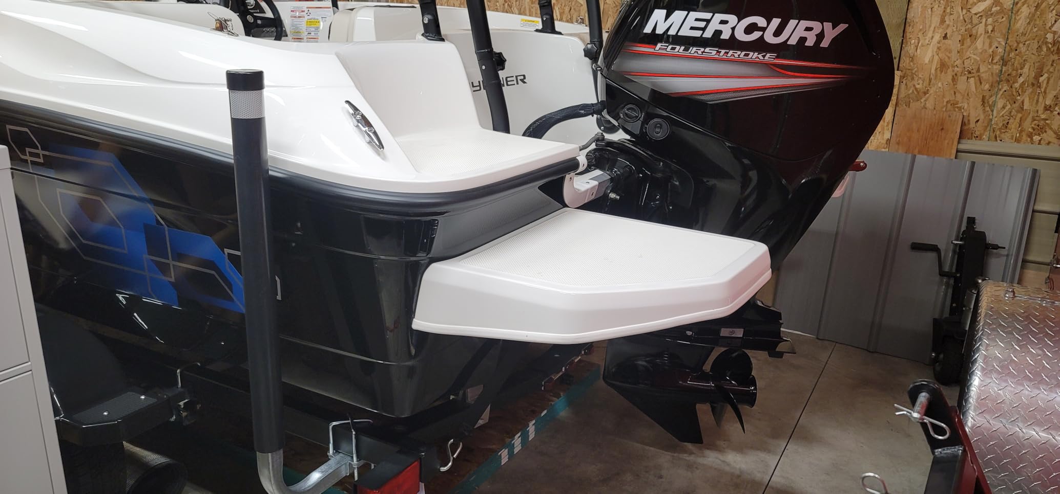 JY PERFORMANCE Boat Trailer Guide-ons, 40