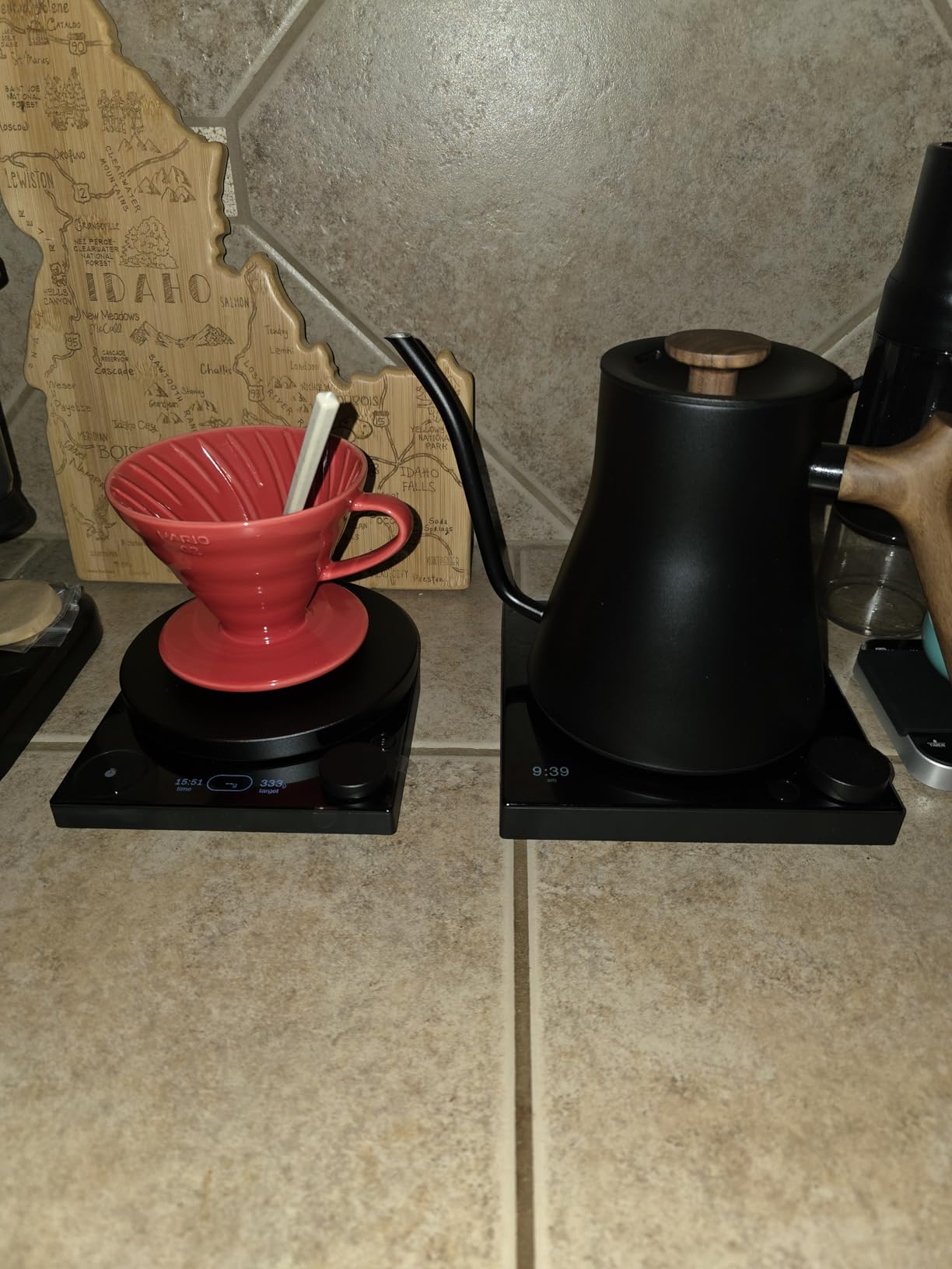 Fellow Tally Pro Coffee Scale with Timer - Espresso Scale for Pour Over and Barista Brewing, Brew Assist Mode, 0.1g Accuracy, OLED Display, Rechargeable, Glass Top - Matte Black customer photo 1