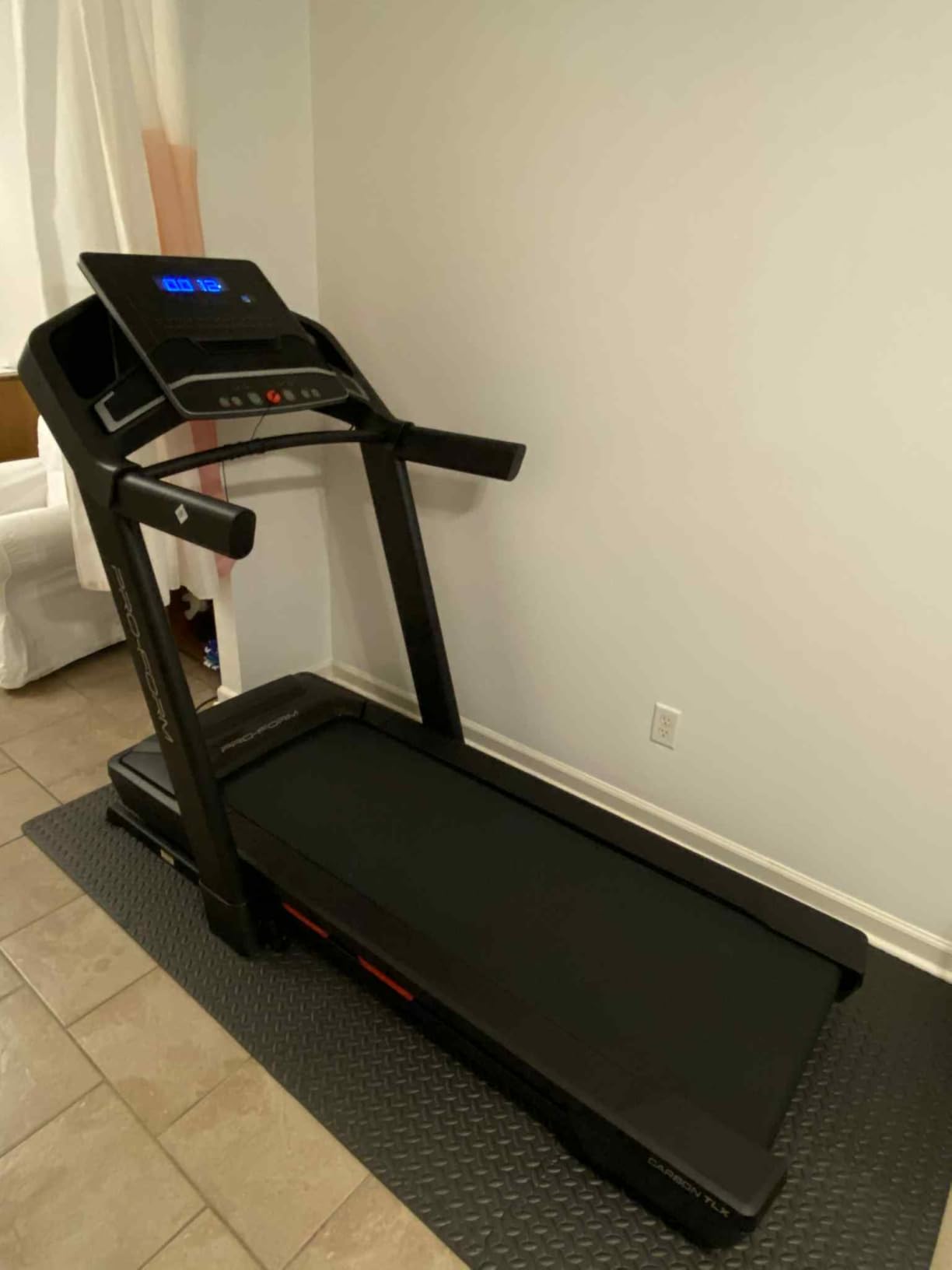 ProForm Carbon TLX Treadmill - Treadmills for Walking and Running with Built-in Fan and SpaceSaver Design customer photo 1