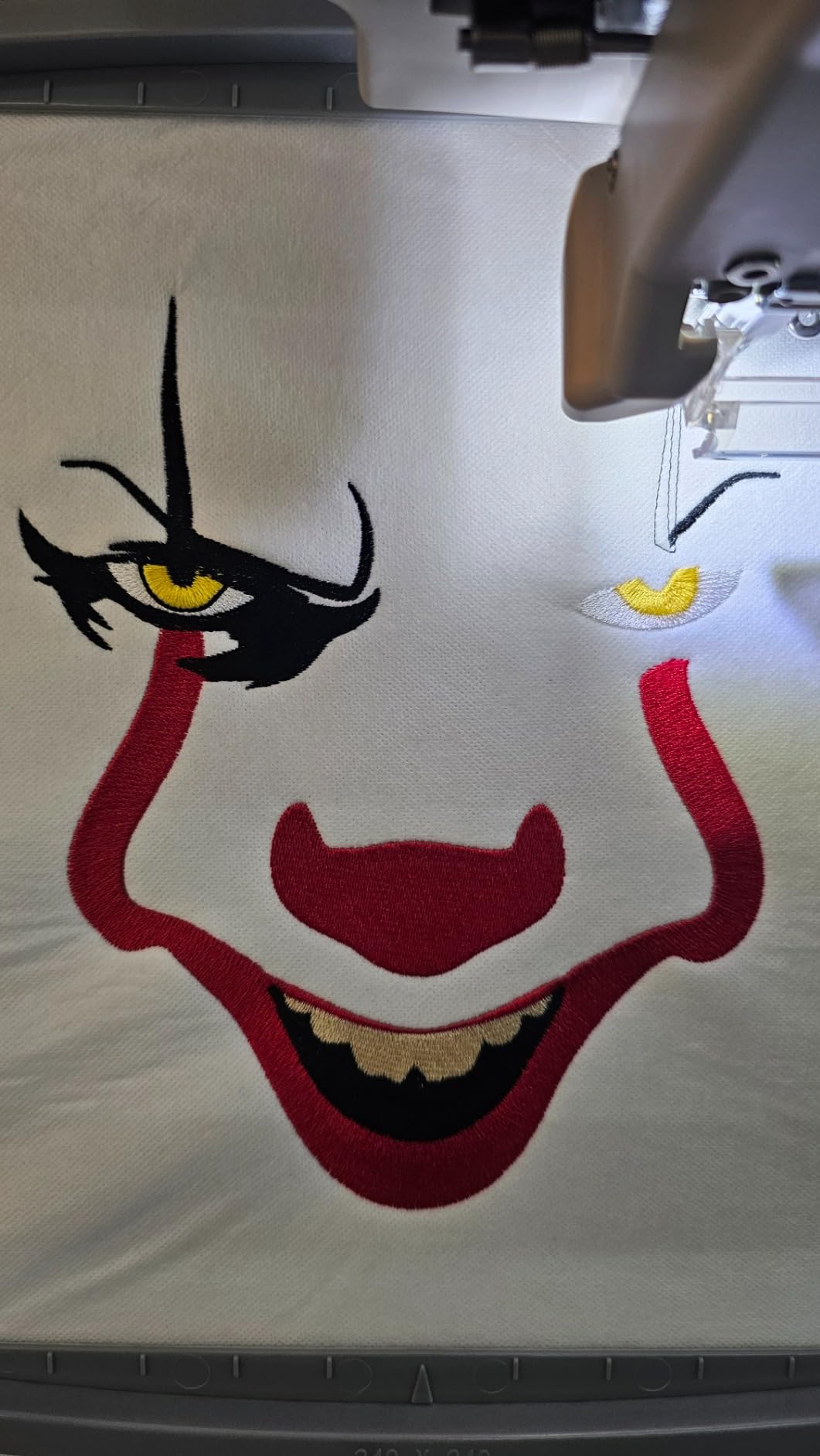 Smartstitch S-1201 Compact Embroidery Machine with 12 Needles, 1200SPM Max Speed, 10