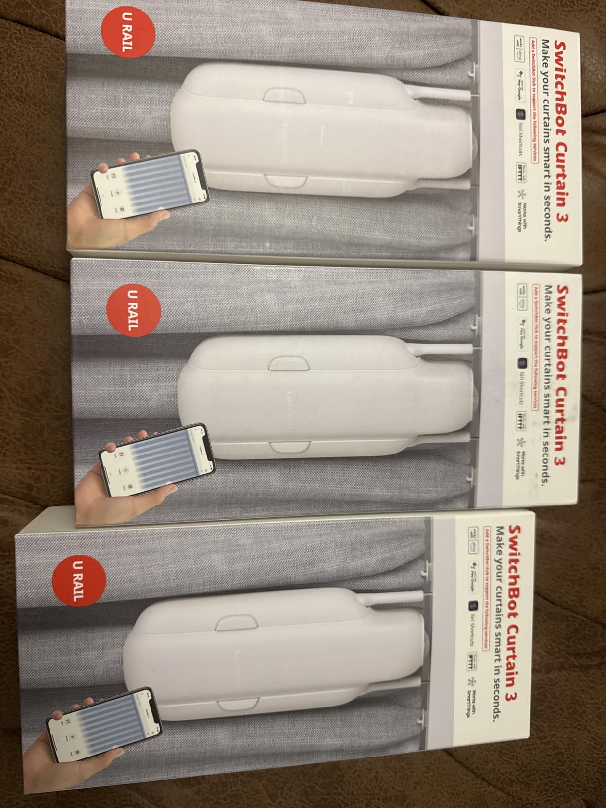 SwitchBot Automatic Curtain Opener - Bluetooth Remote Control Smart Curtain with App, Upgraded High-Performance Motor, Add SwitchBot Hub to Work with Alexa, Google Home, HomeKit customer photo 2