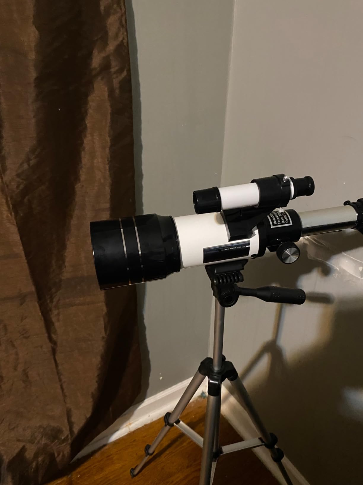 ESAKO Telescope for Kids & Beginners, 70mm Aperture Portable Telescopes with 3 Eyepieces, Height Adjustable Tripod & Phone Adapter & Remote Control Gift for Christmas customer photo 1