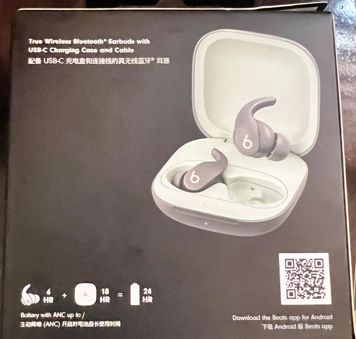 Beats by Dr. Dre Fit Pro True Wireless Noise Cancelling in-Ear Headphones - Sage Gray (Renewed Premium) customer photo 2