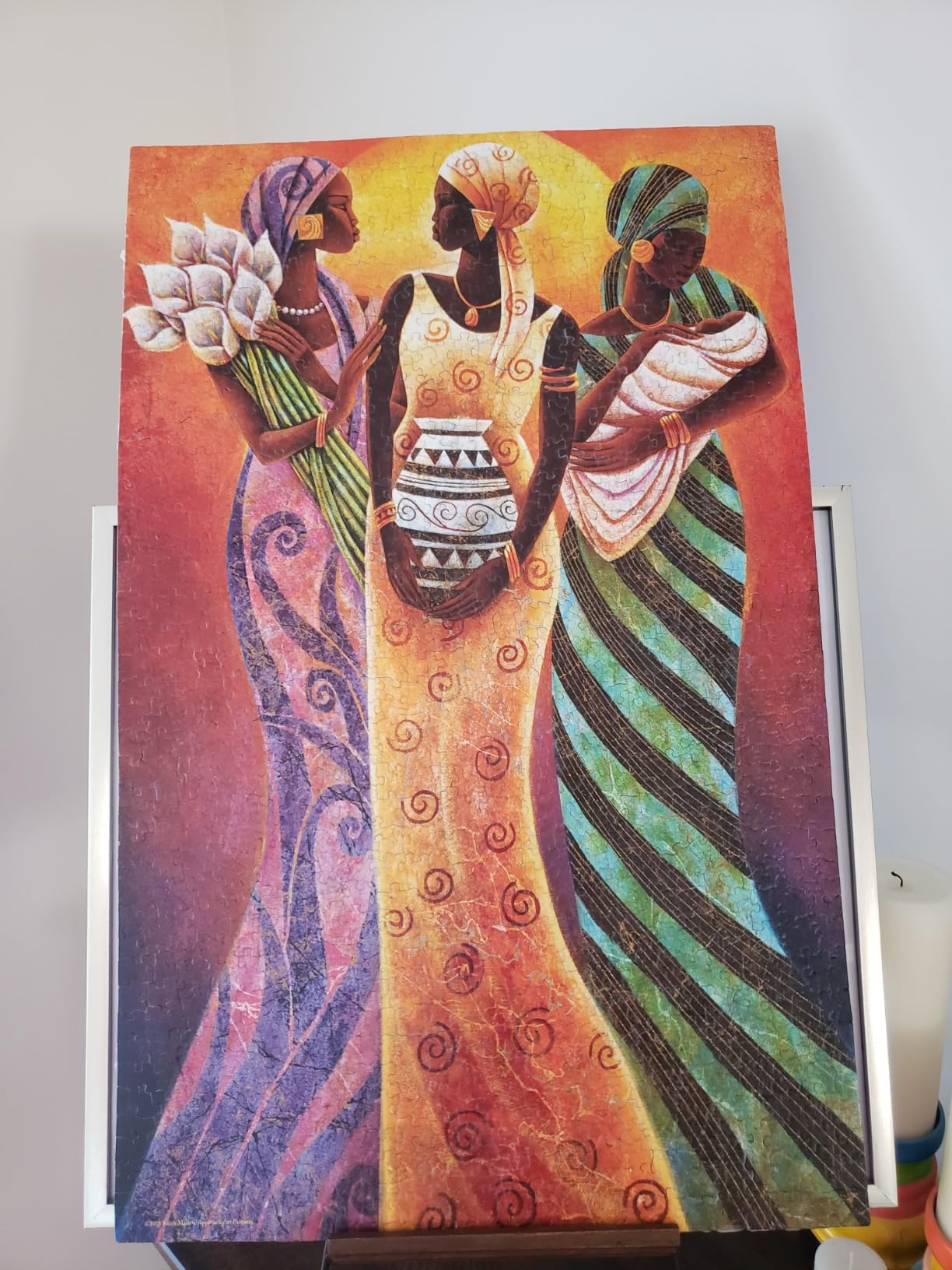 Mod Podge Puzzle Saver, Premium Matte All-in-One Glue, Sealer, and Finish, 8 fl oz, CS27589 customer photo 2