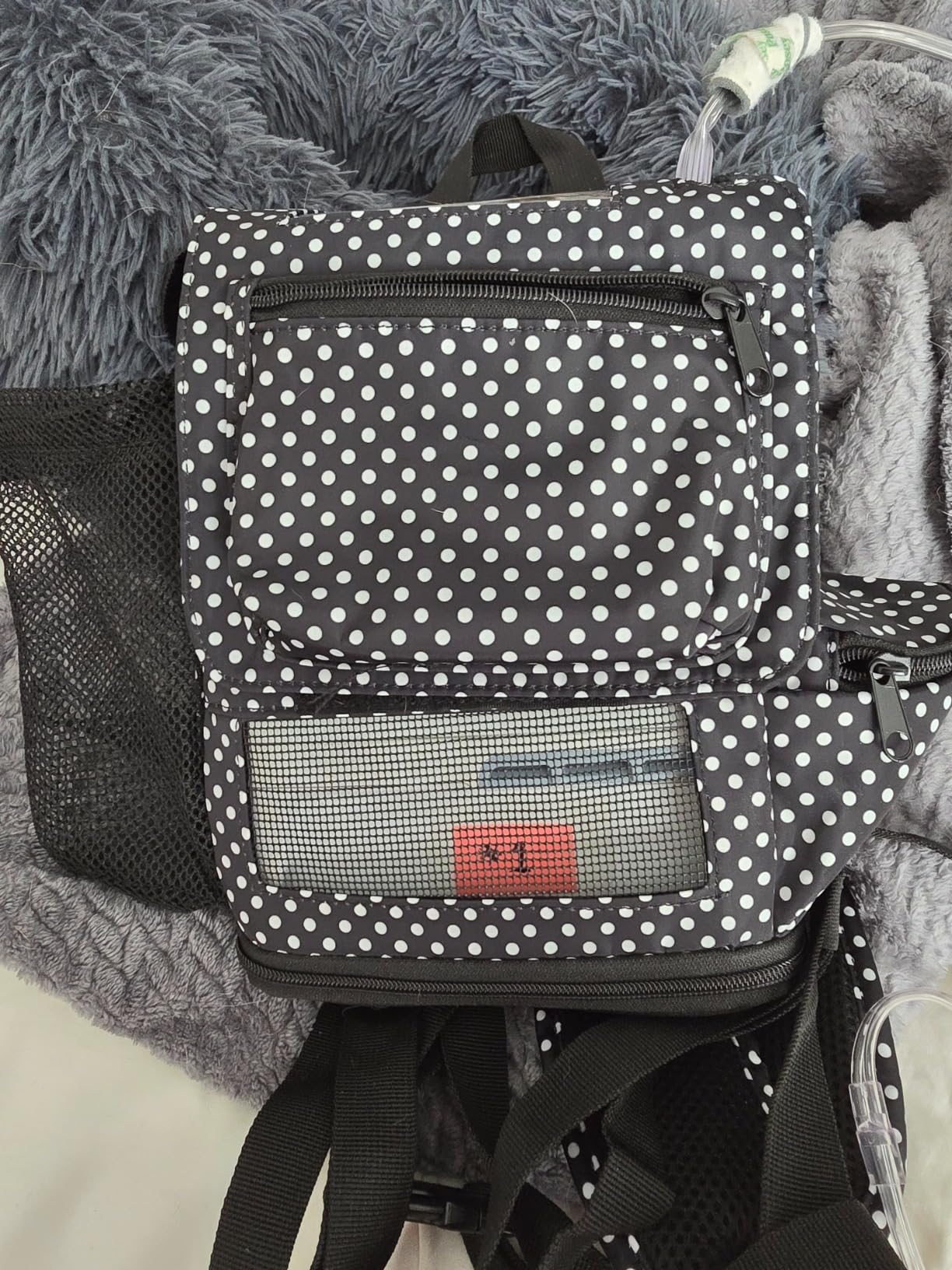 O2TOTES Premium Backpack - Fits Inogen One G5 & Inogen Rove 6, Lightweight with Padded Straps & Zippered Bottom customer photo 2