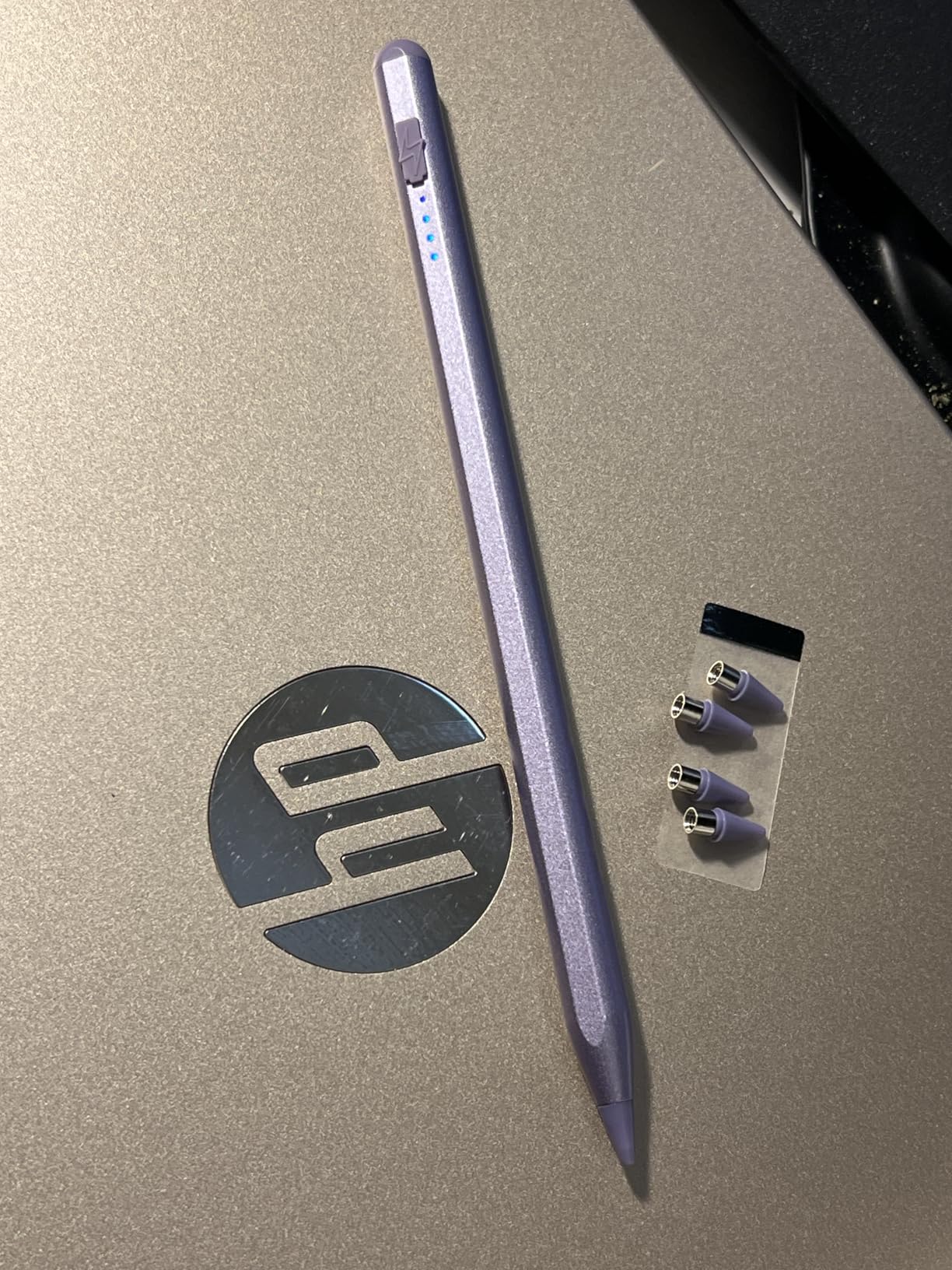 Stylus Pens for Touch Screens Power-Display Tablet Pen POM Tip Magnetic Digital Touch Pen Compatible with iPhone/iPad/iPad Pro/Lenovo/and Other iOS/Android Smartphone and Tablet Devices (Black) customer photo 2