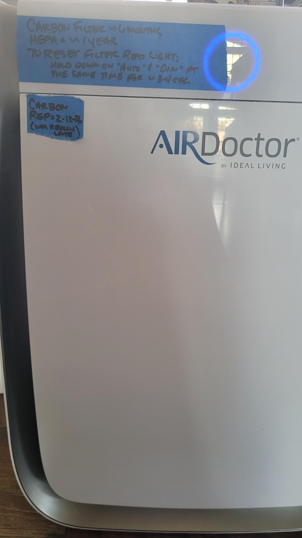 AIRDOCTOR AD3500 Air Purifier for Home and Large Rooms Up to 1260 sq. ft. 2x/hour | UltraHEPA, Carbon, VOC Filters and Air Quality Sensor. Captures Particles 100x Smaller Than HEPA customer photo 1