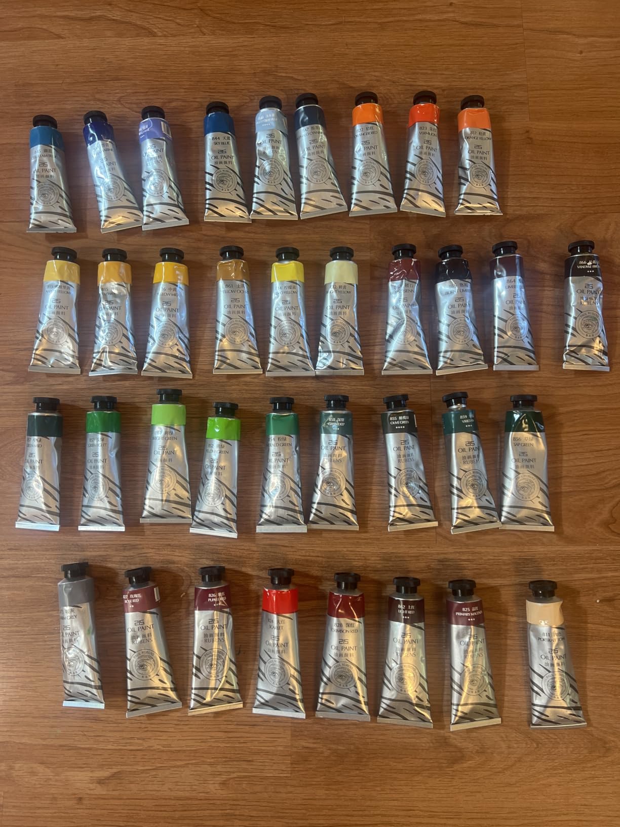 Paul Rubens Oil Paint, 20 Colors*50ml LargeTubes, Professional Oil Based Paint with High Saturation, Creamy Texture, and Consistency,Art Supplies for Artists, Students, Beginners-A Set customer photo 2