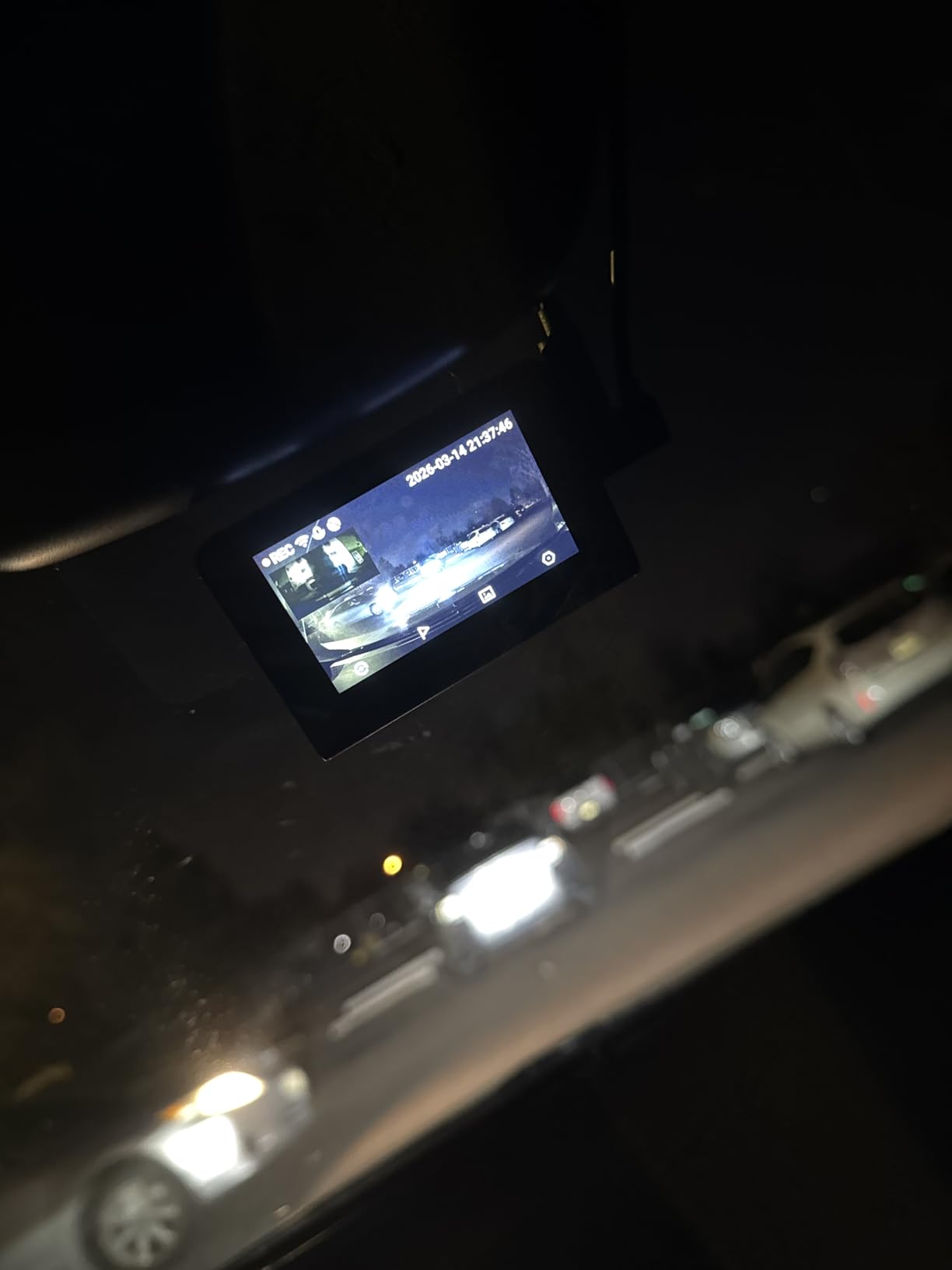 70mai A810S 4K Dual Dash Cam Front & Rear, STARVIS 2 HDR Super Night Vision, AI Motion Detection & 24/7 Parking, Built-in GPS, Wi-Fi & Optional 4G Remote Viewing, ADAS, Loop Recording, Time-Lapse customer photo 2