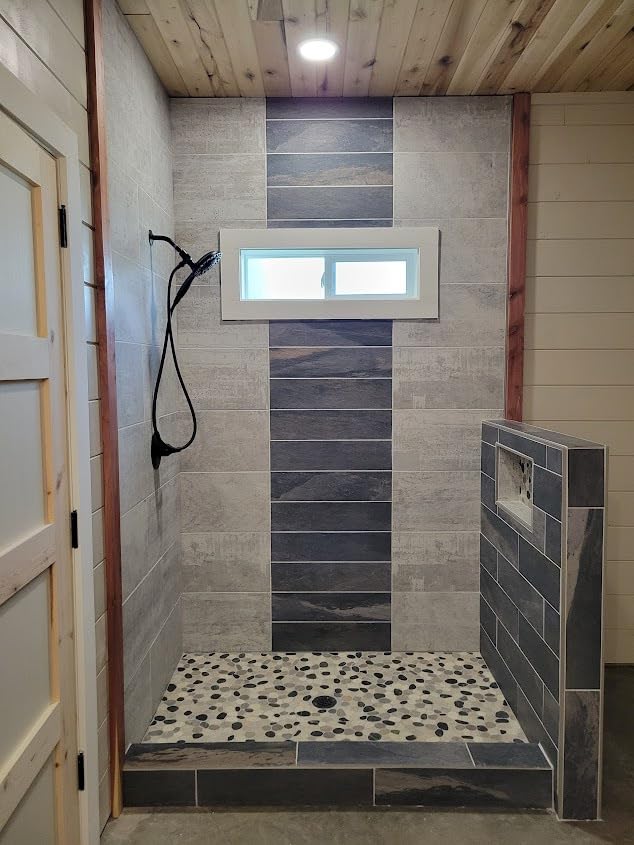 Seeutek Manual Tile Cutter, 24 inch Professional Porcelain Ceramic Tile Cutter, Double Rails Design Tile Cutter Tool, with Tungsten Carbide Cutting Wheel and Laser Guide Positioning customer photo 1