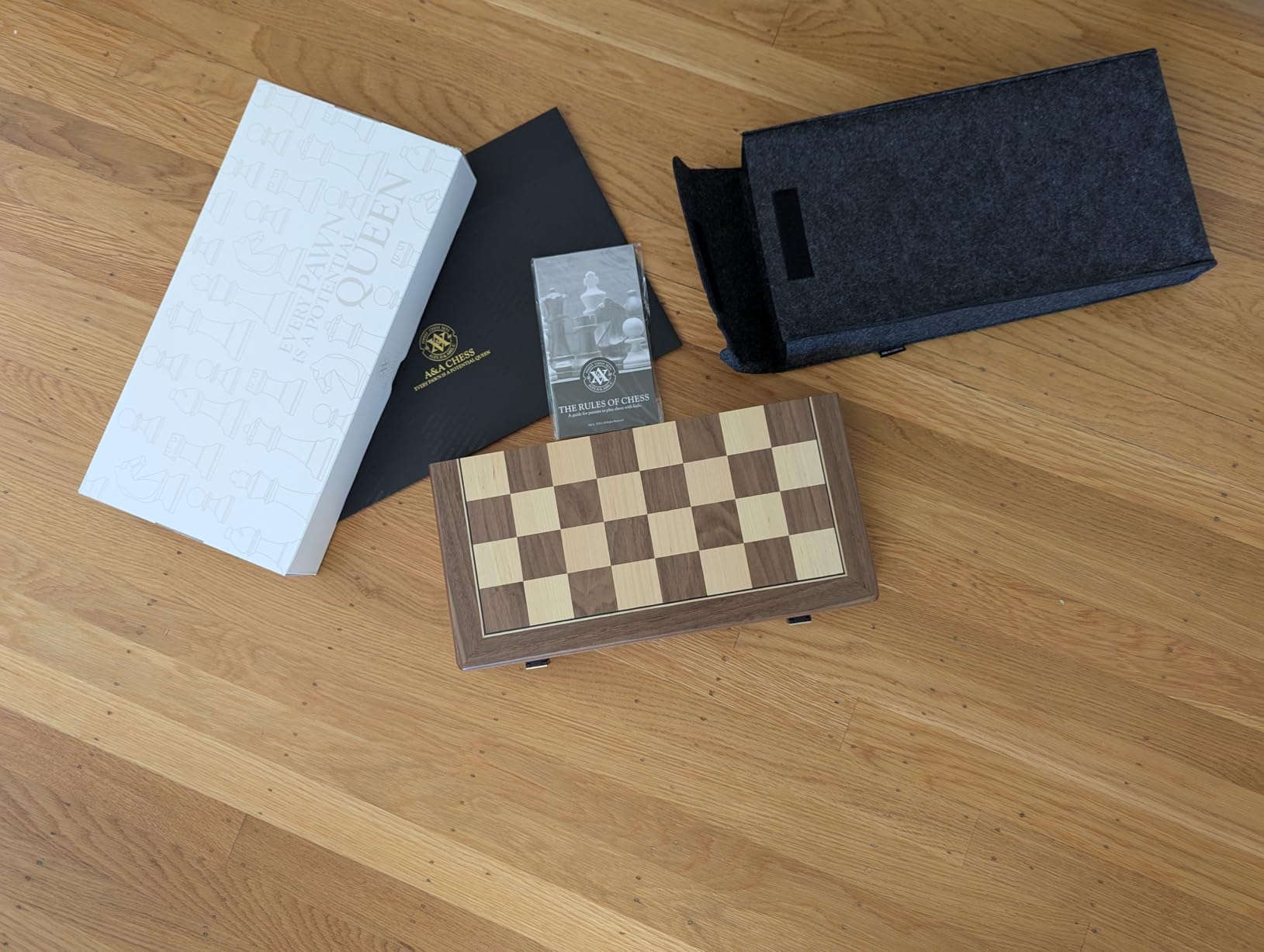 A&A Premium Folding Chess Board Game Set, 15
