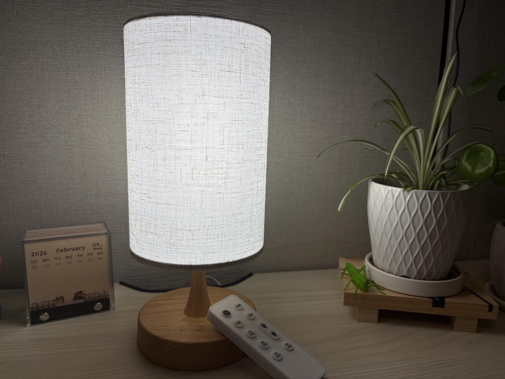 Light Therapy Lamp, Sunlight Lamp 10000 Lux with Remote Control, 3 Color Temperature & 4 Brightness Level & Timer, Daylight Lamp for Home, Office, Decoration customer photo 1