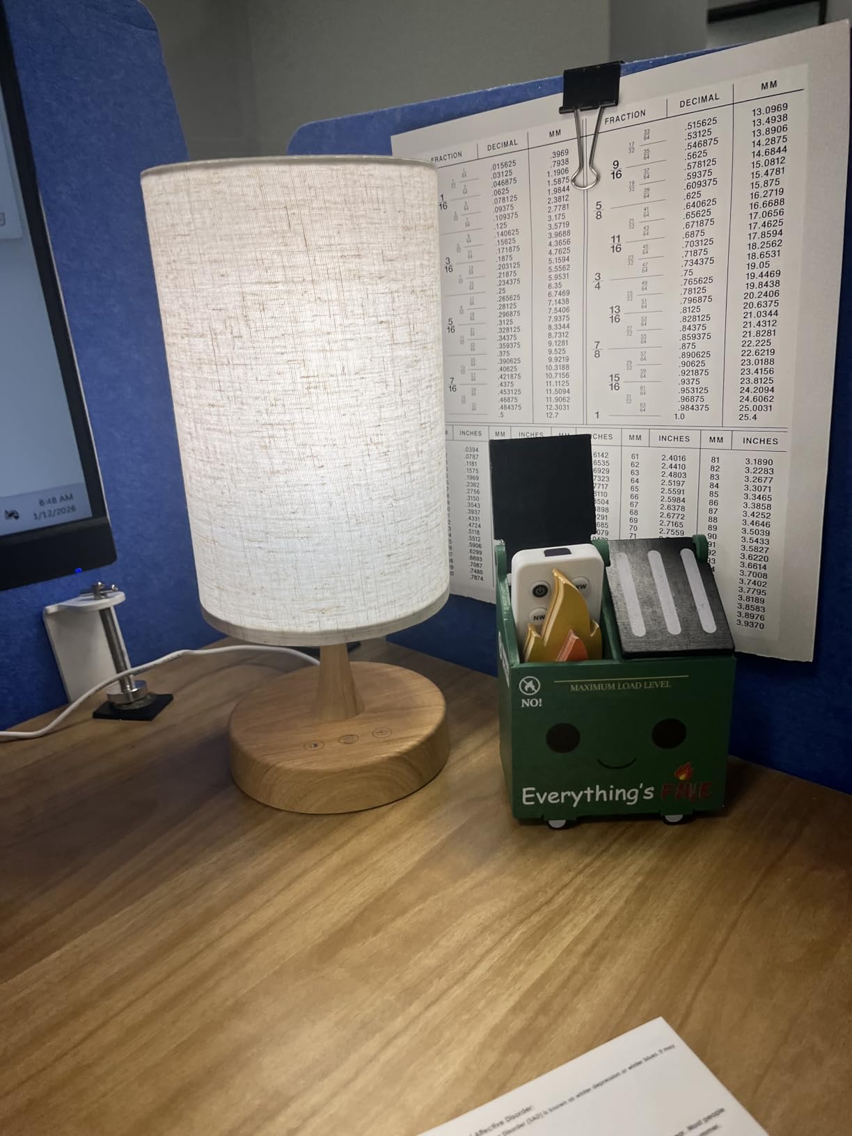 Caromolly Light Therapy Lamp, Sunlight Lamp 10000 Lux with Remote Control, 3 Color Temperature & 4 Brightness Level & Timer, Daylight Lamp for Home, Office, Decoration customer photo 2
