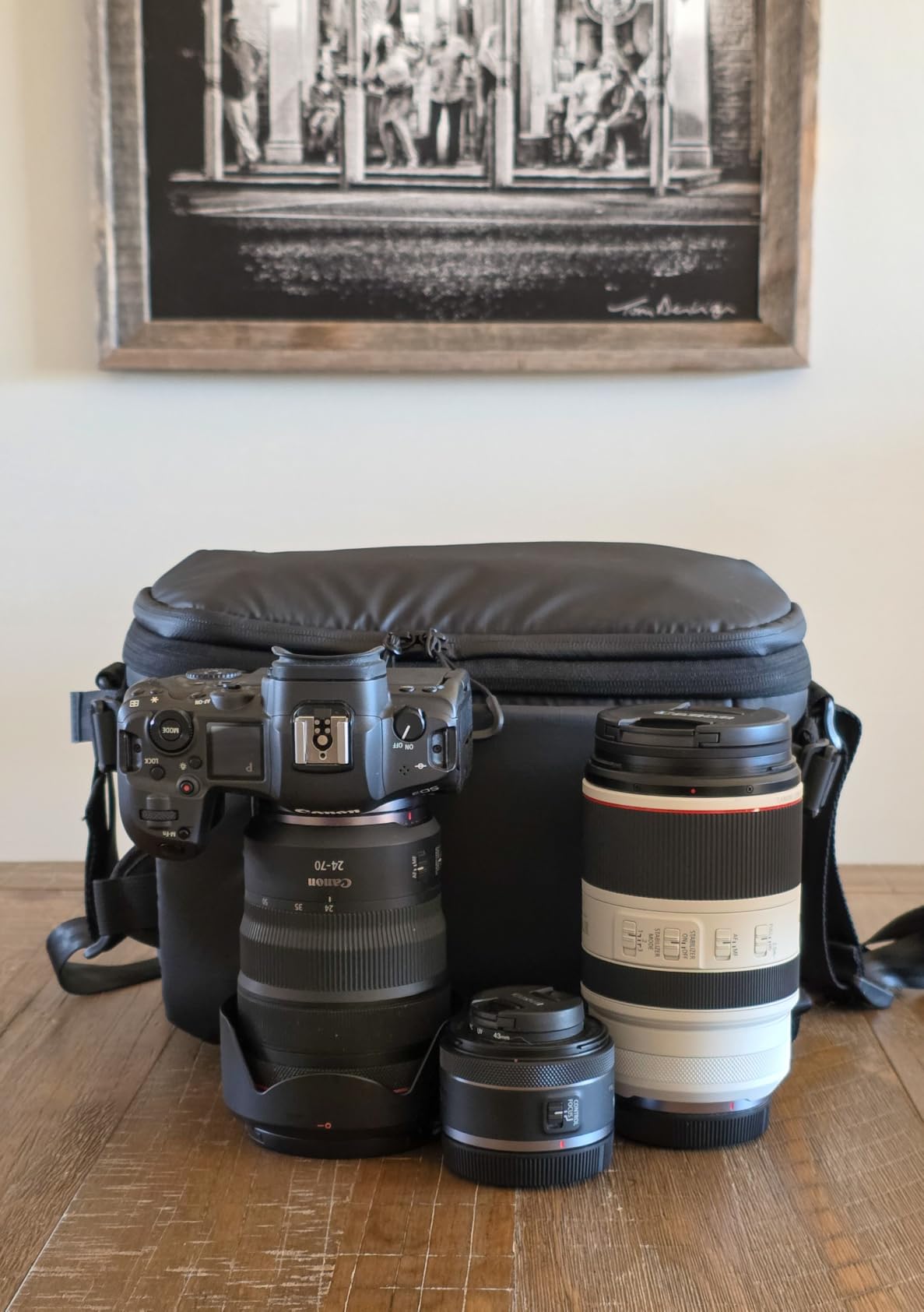 PGYTECH OneMo Sling Camera Bag 7L-9L, waterproof Crossbody Camera Shoulder Bag for Photographers Travel, DSLR Camera Bag for Sony/Canon/Nikon/DJI Mavic/Mirrorless/Tripod/Laptop customer photo 1