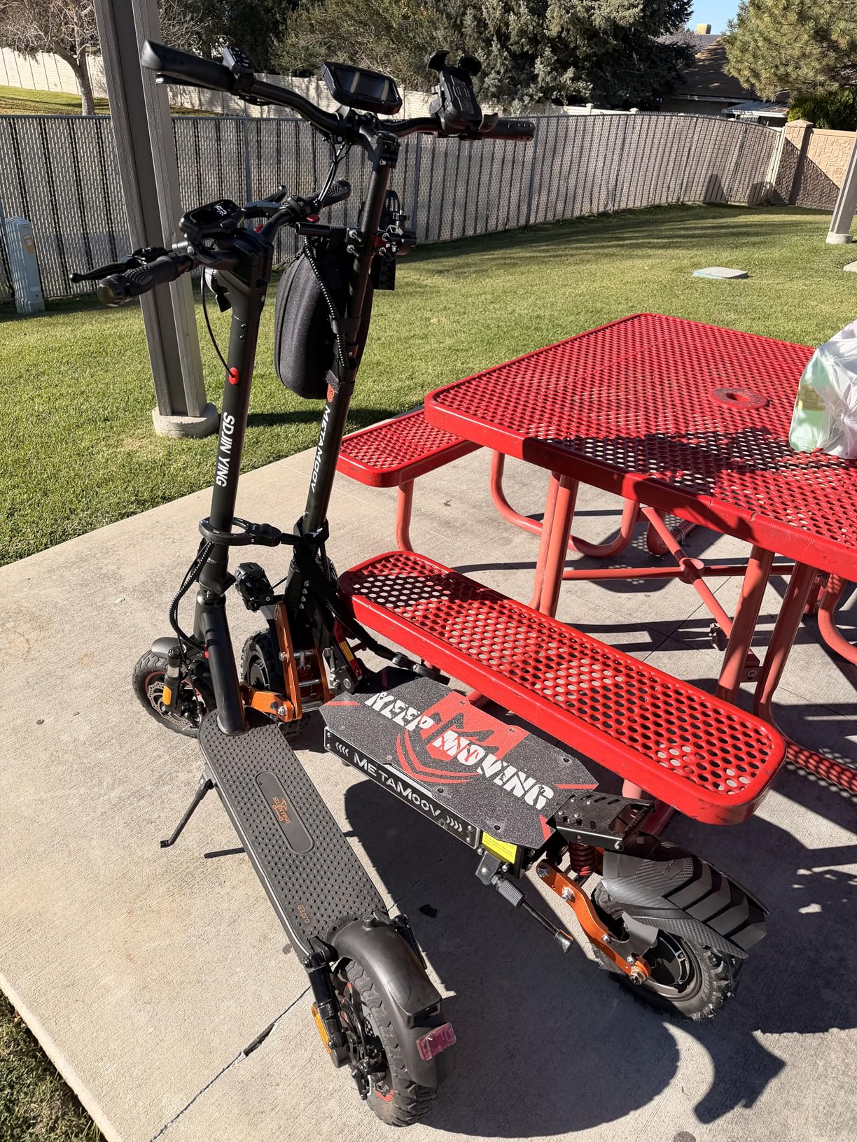 Scooter Lock, Bike Locks High Security with Key, 36.22inch Heavy Duty Bike Lock Chain, Accessories for Electric Scooter, E-Bikes customer photo 1