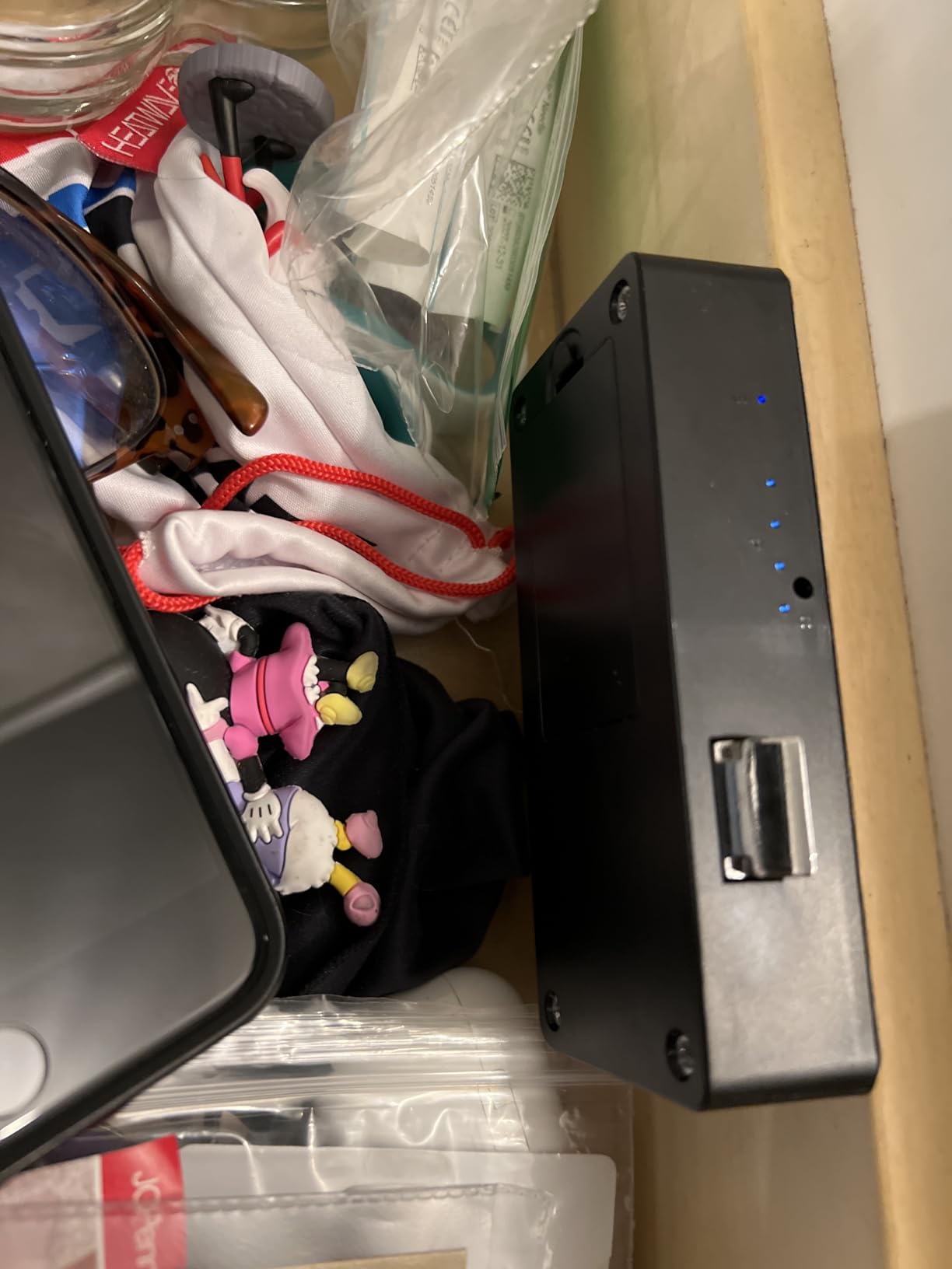 eLinkSmart Smart Cabinet Lock, Hidden No Drill Adhesive Magnetic Baby Proofing Child Proof Drawer Locks, Keyless RFID Bluetooth Cabinet Locks for Adults File Kitchen Cupboard Closet Liquor - White customer photo 1