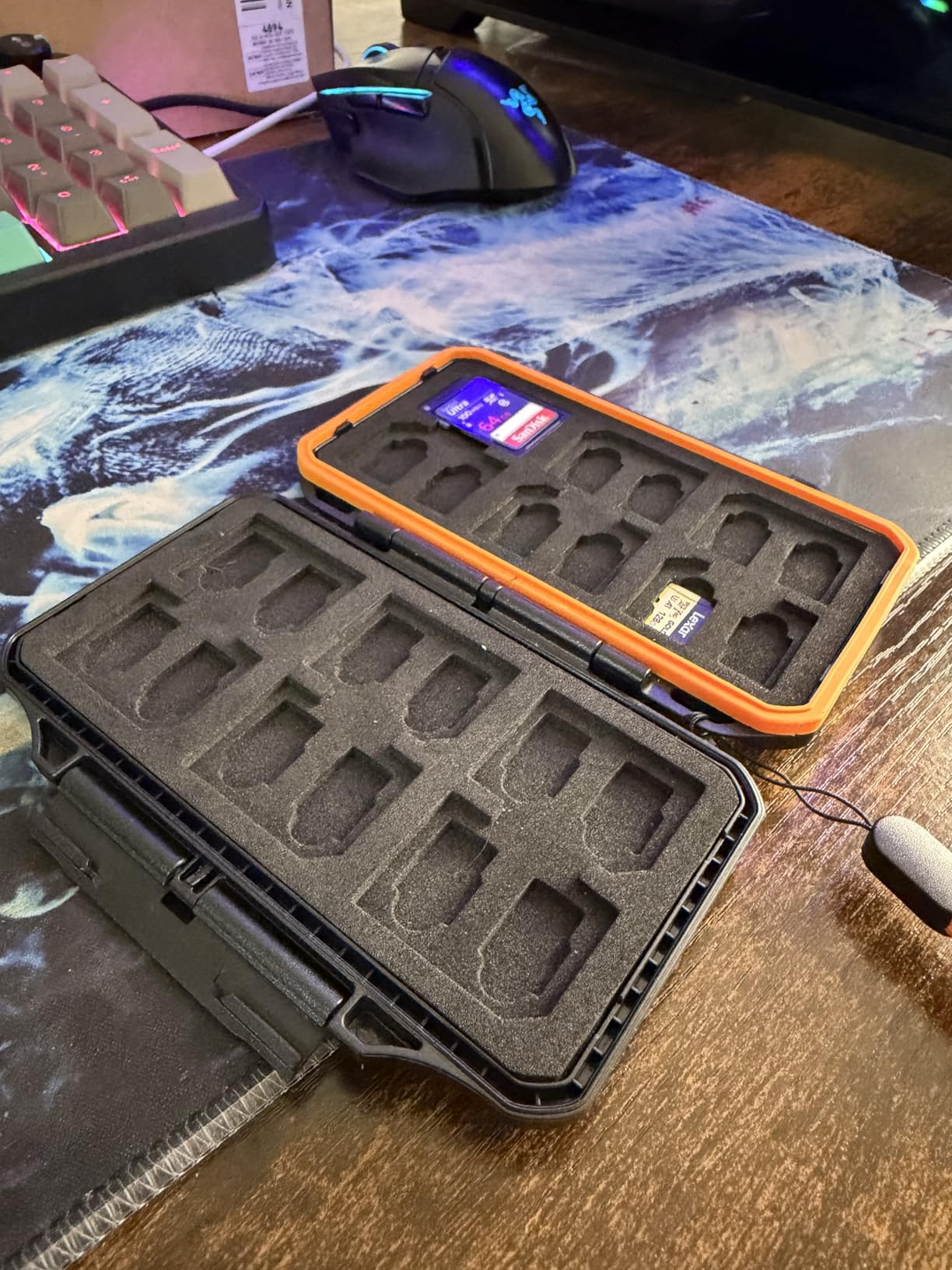 K&F CONCEPT 29 Slot Memory Card Case, Carrying Case for SD, CF, CFexpress, Micro SD, Nano SIM & Micro SIM Cards customer photo 2