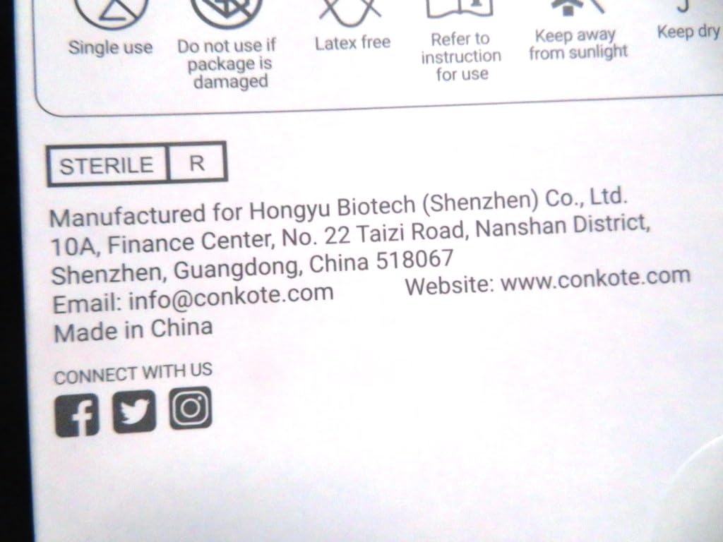 Conkote Silver Alginate Wound Dressing Pads 2'' x 2'', 10 Pack, Non-Stick Padding Ag Patches, Highly Absorbent for Pressure Ulcer, Bed Sore and Diabetic Foot Ulcer customer photo 1