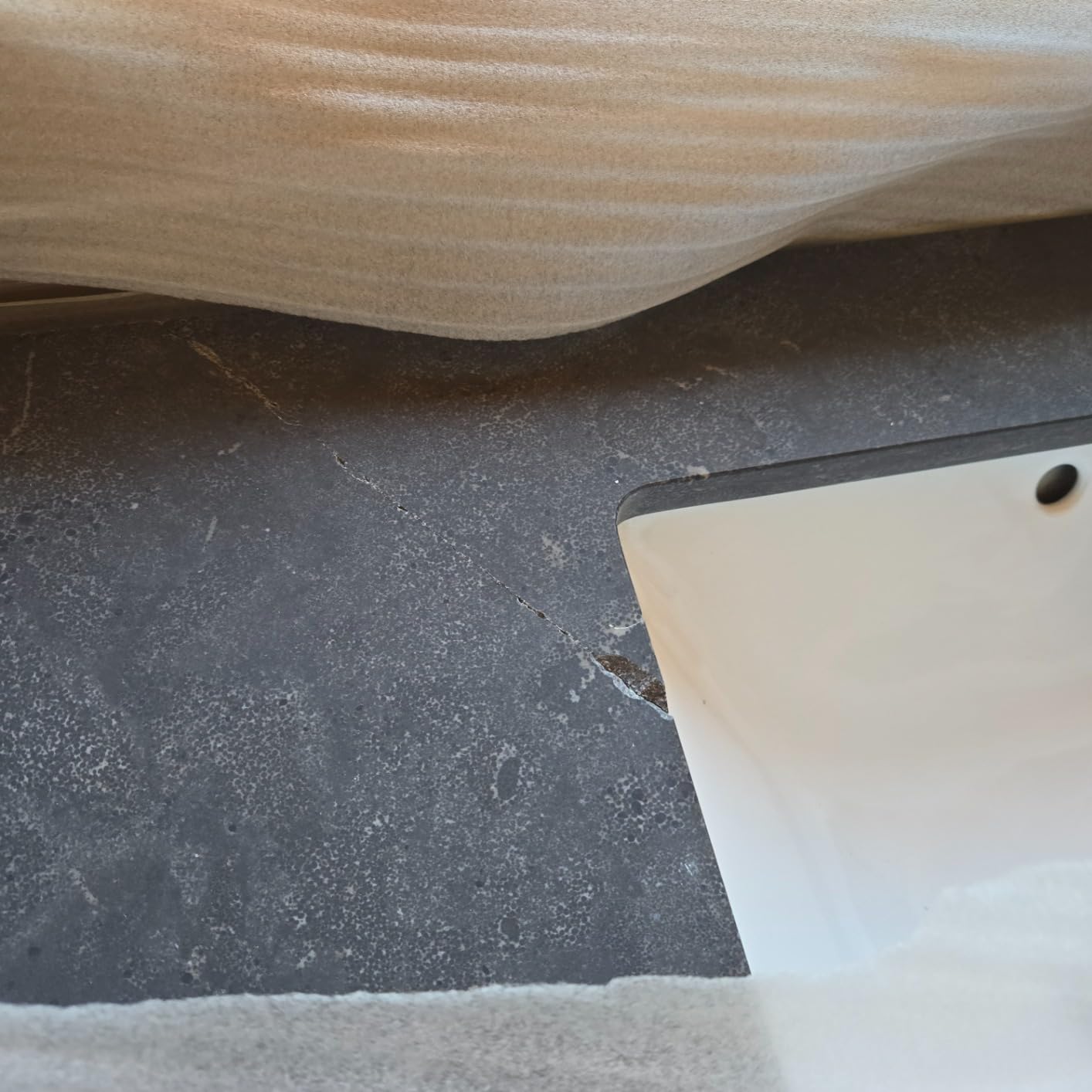 Vanity Art 72 Inch Double Sink Bathroom Vanity with Ceramic Sink and Stone Top | Undermount Rectangular Cabinet with Soft Closing Doors, Dovetailed Drawers, No Mirror VA5072-DVG customer photo 1