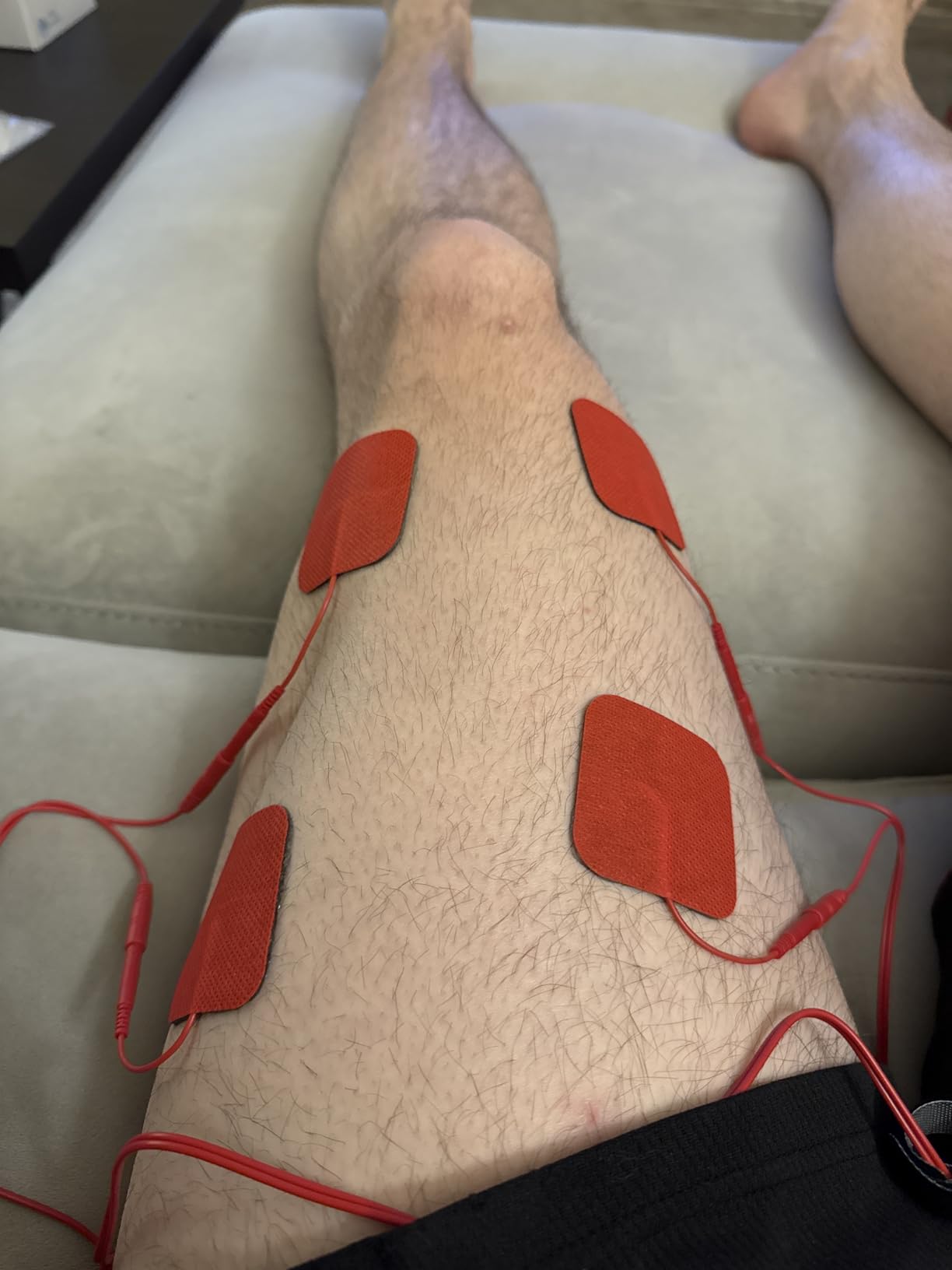 TENS Unit Muscle Stimulator Pro for Back Pain Relief, Shoulder Recovery and Physical Therapy, Electronic EMS Massager Machine with PMS Pulse for Effective Shock Therapy customer photo 2