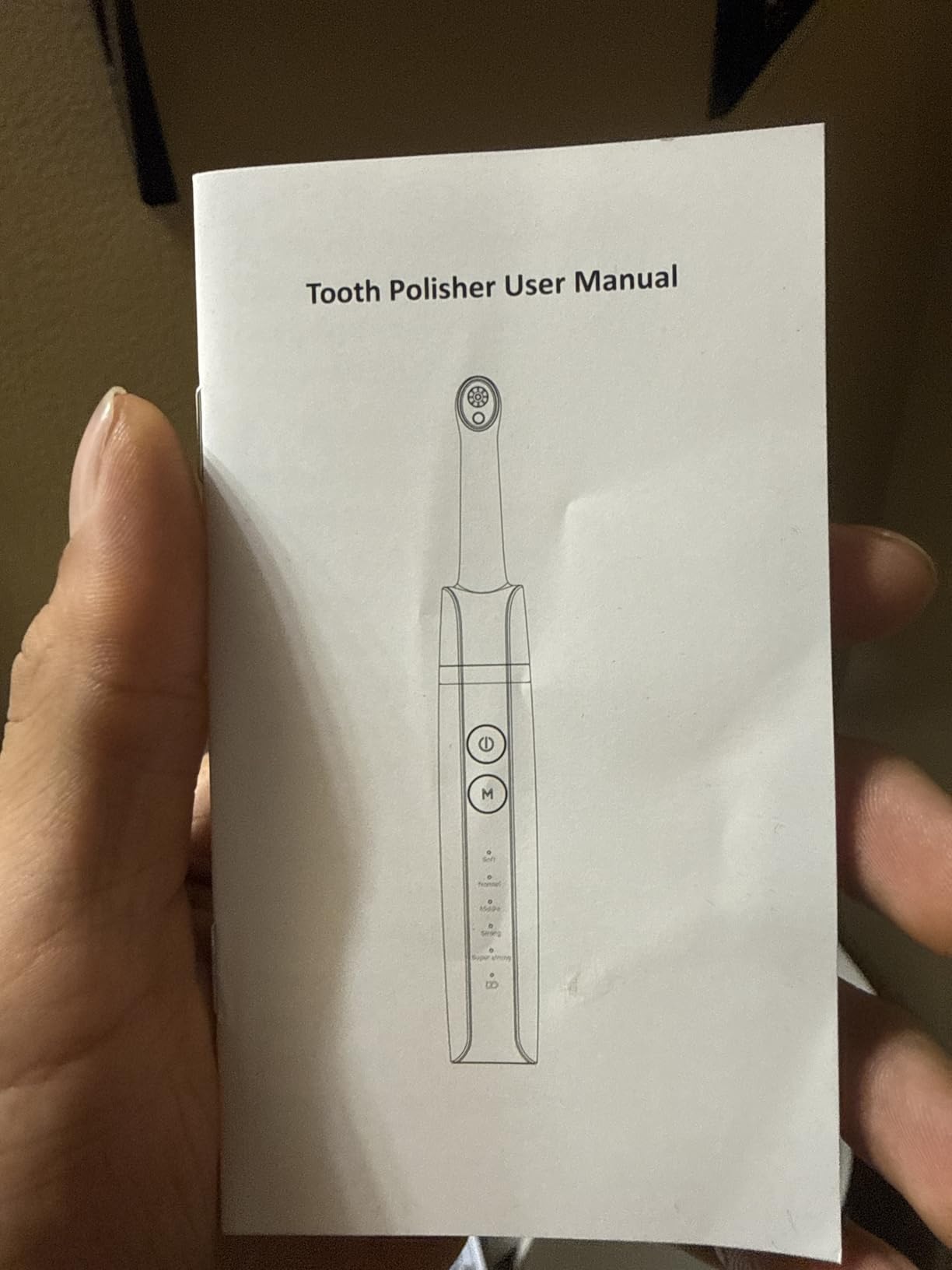 Tooth Polisher,Teeth Polishing Kit for Daily Cleaning,Polishing Then Whitening of Tooth (Professional Toothpaste Include),USB Rechargeable Dental Polisher with LED Light,6 Heads,5 Speed Modes customer photo 1
