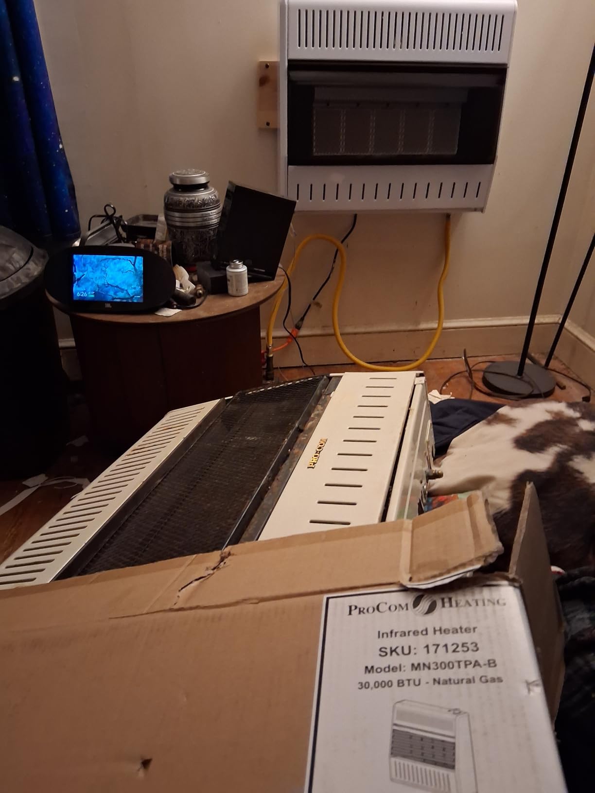 ProCom Heating ML150TPA-B 15,000 BTU Liquid Propane Ventless Infrared Plaque Heater customer photo 1