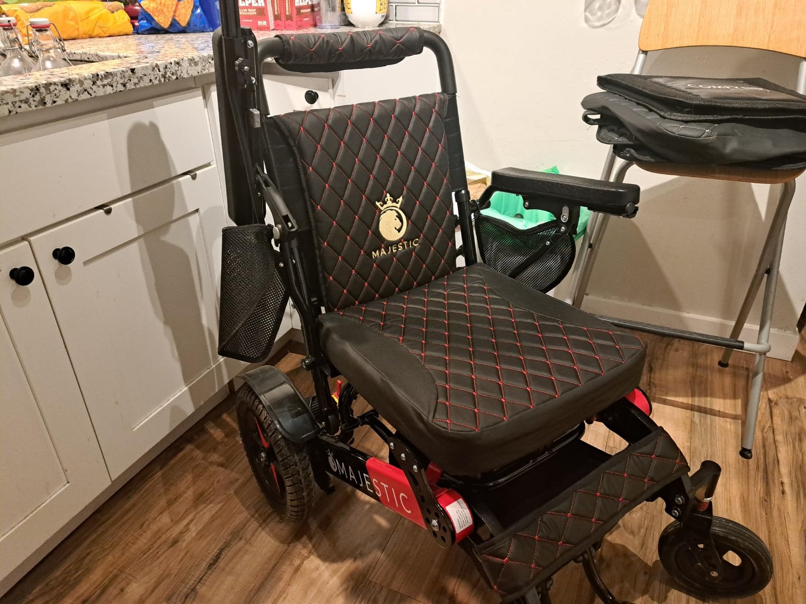 Electric Wheelchairs for Adults, Auto Folding Electric Wheelchair, 350 lbs Weight Capacity, Long Battery Range,US Based Premium Customer Support,Remote Controlled Lightweight Wheel Chair,Majestic 7000 customer photo 1