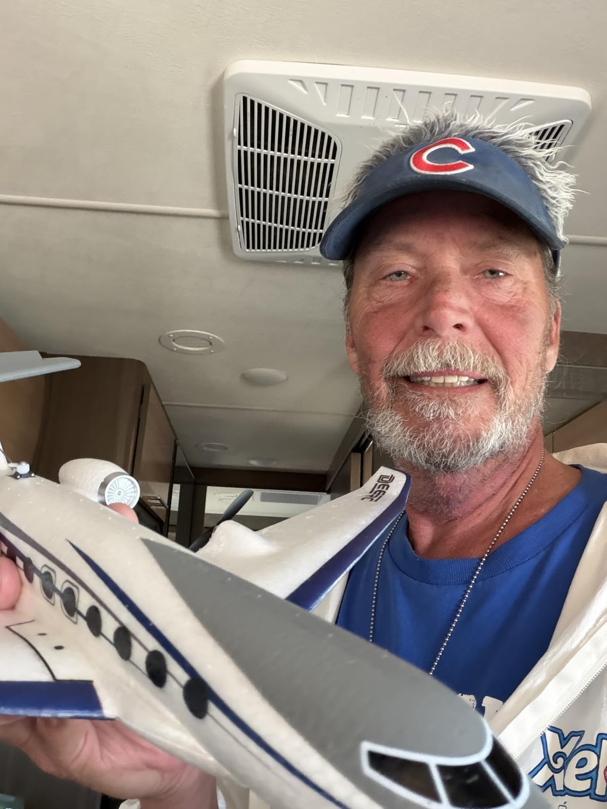 DEERC RC Plane 3 Channel BF-109 Remote Control Airplane Fighter Toys,2.4GHz 6-axis Gyro Stabilizer RTF Glider Aircraft Plane with 2 Batteries,Easy to Fly for Adults Kids Beginners Boys customer photo 1