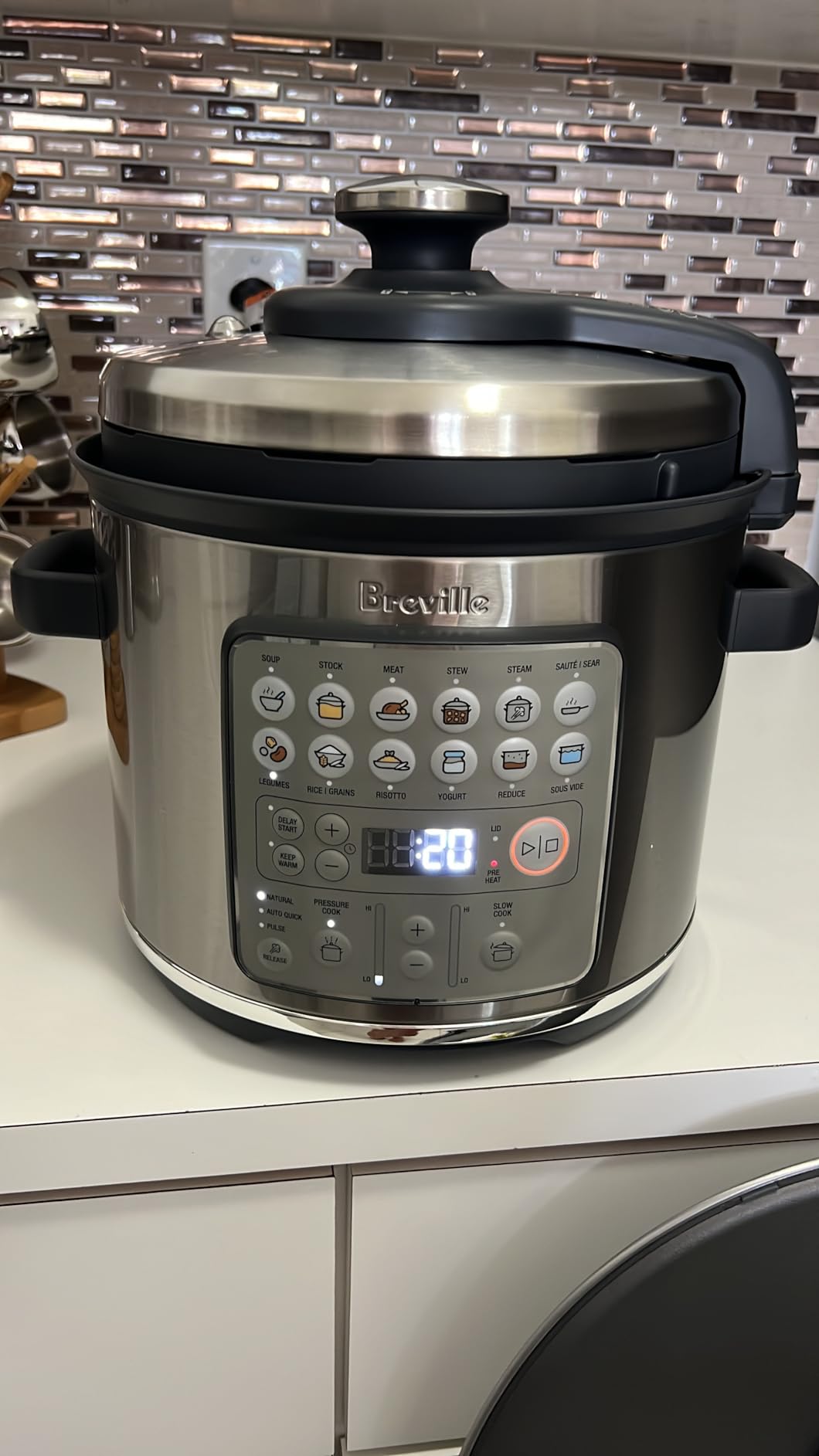 Breville Fast Slow Go Pressure Cooker BPR680BSS, Brushed Stainless Steel customer photo 1