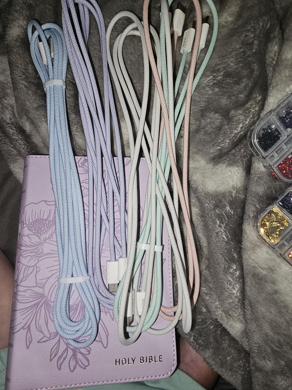 LISEN USB C to USB C Cable, 5-Pack [3.3/3.3/6.6/6.6/10FT] for iPhone 17 Charger Cord, 60W C to C Cable Fast Charging for iPad, iPhone 16 15 Pro Max, Galaxy S25/S24 USBC to USBC Cable Gifts for Men customer photo 2