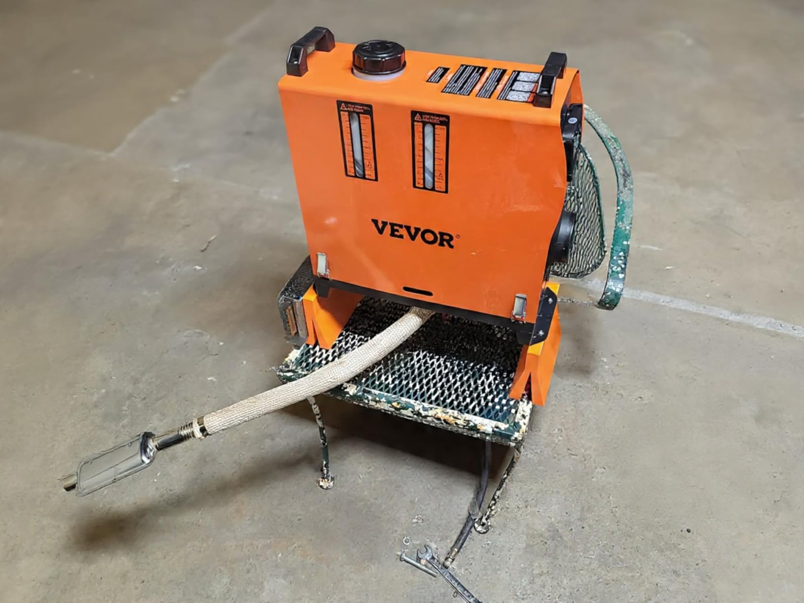 VEVOR 8KW Diesel Heater All in One, Diesel Air Heater with Bluetooth App Control, Portable Parking Heater Automatic Altitude Adjustment Max 18045 ft, Remote Control and LCD, for Vehicles and Indoors customer photo 1