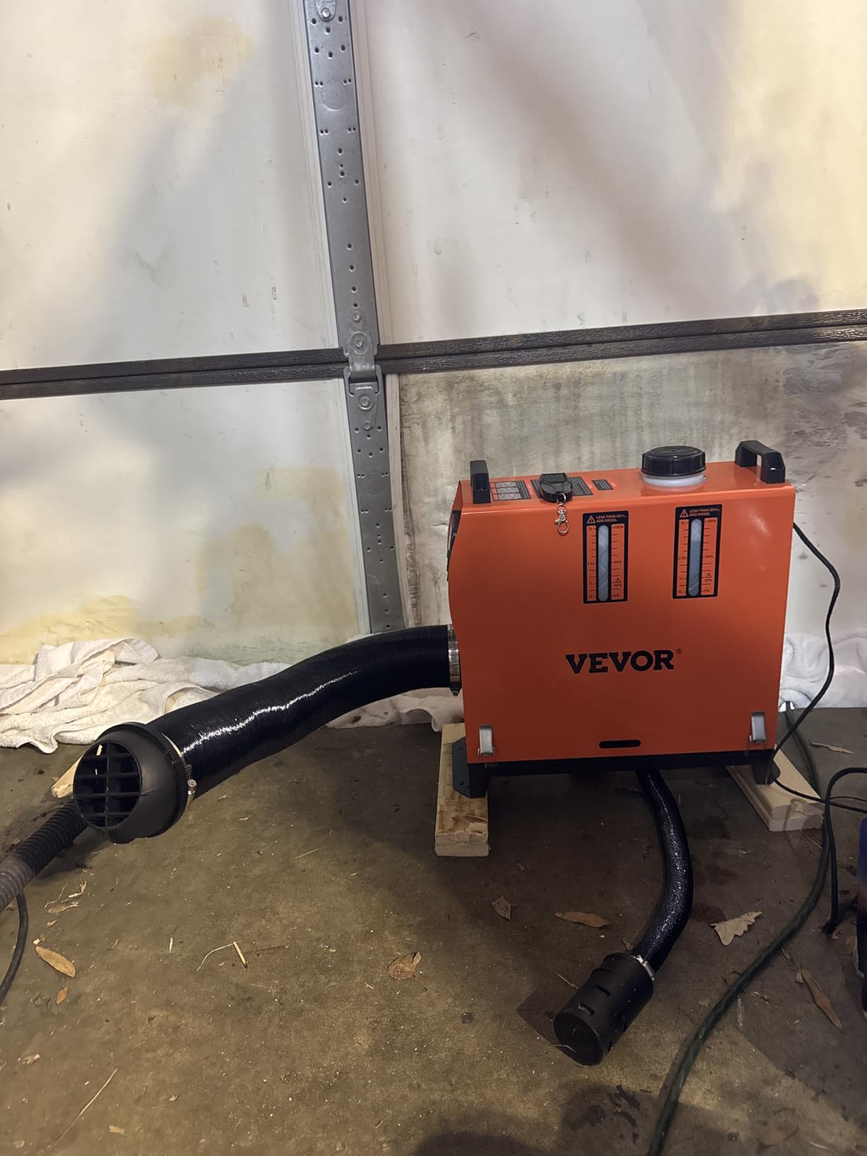 VEVOR 8KW Diesel Heater All in One, Diesel Air Heater with Bluetooth App Control, Portable Parking Heater Automatic Altitude Adjustment Max 18045 ft, Remote Control and LCD, for Vehicles and Indoors customer photo 2