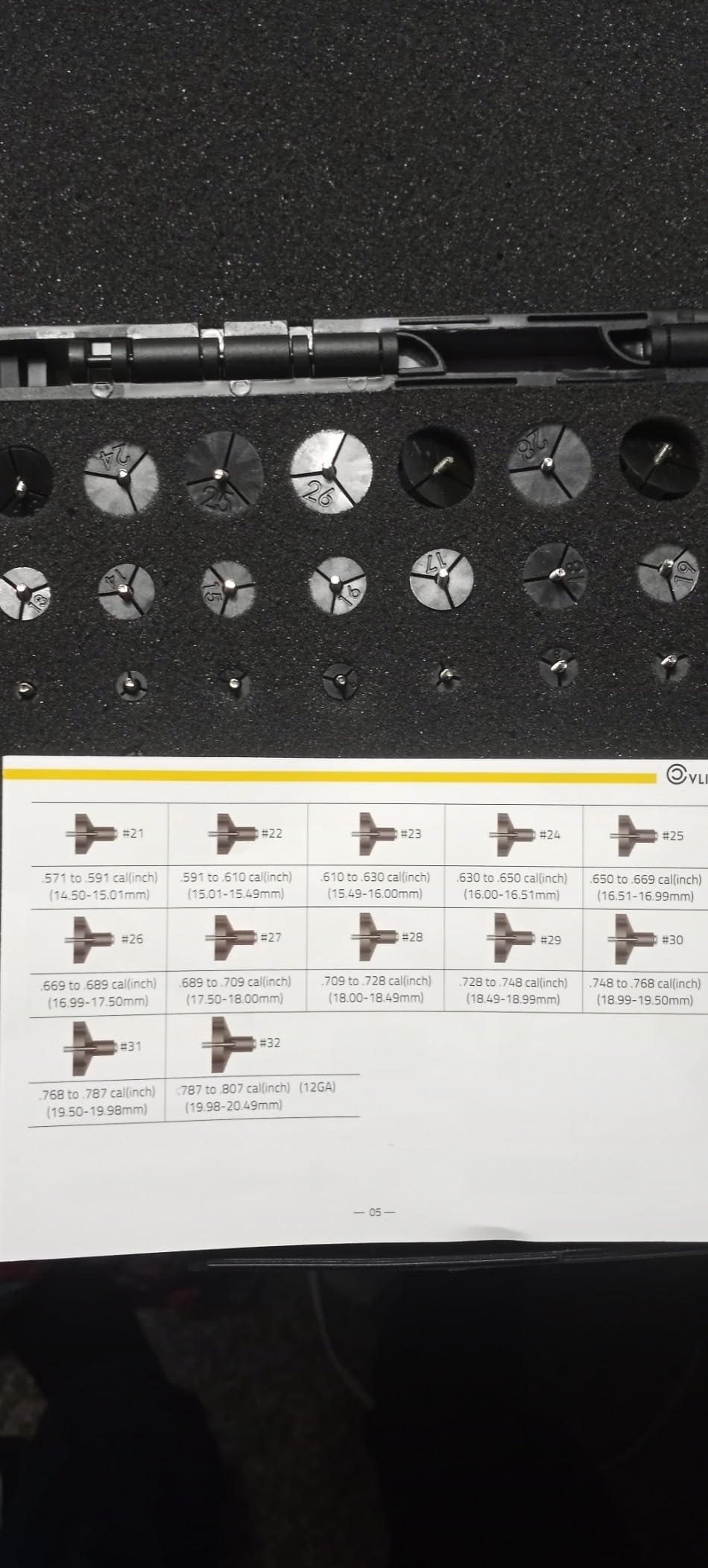 CVLIFE Professional Laser Bore Sight Kit with 32 Adapters fit 0.17 to 12GA Calibers, Red or Green Bright Bore Sighter Laser with Button Switch, Powerful Support for Hunting customer photo 2