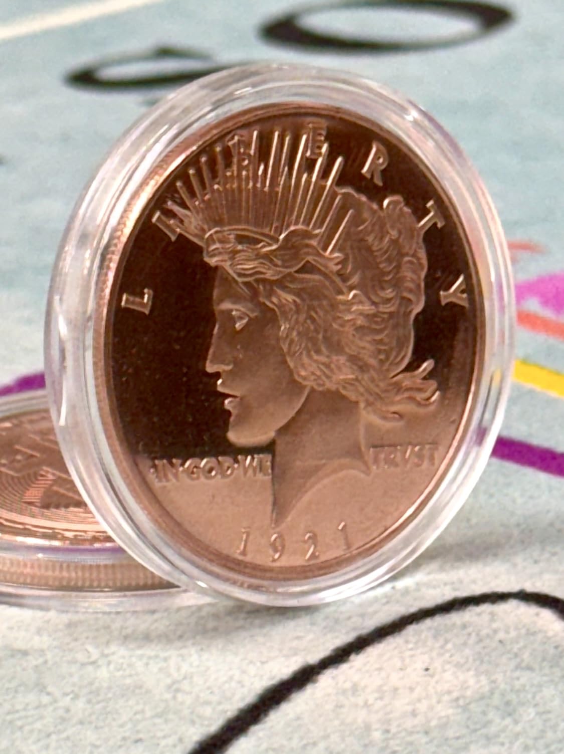 10PCS Clear Coin Capsules, Silver Dollar Coin Holder, Coin Holders for Collectors, Plastic Coin Case with Adjustable Gasket & Organizer Box for Morgan Silver Dollar | 16/20/25/27/30/33/38/46mm customer photo 2