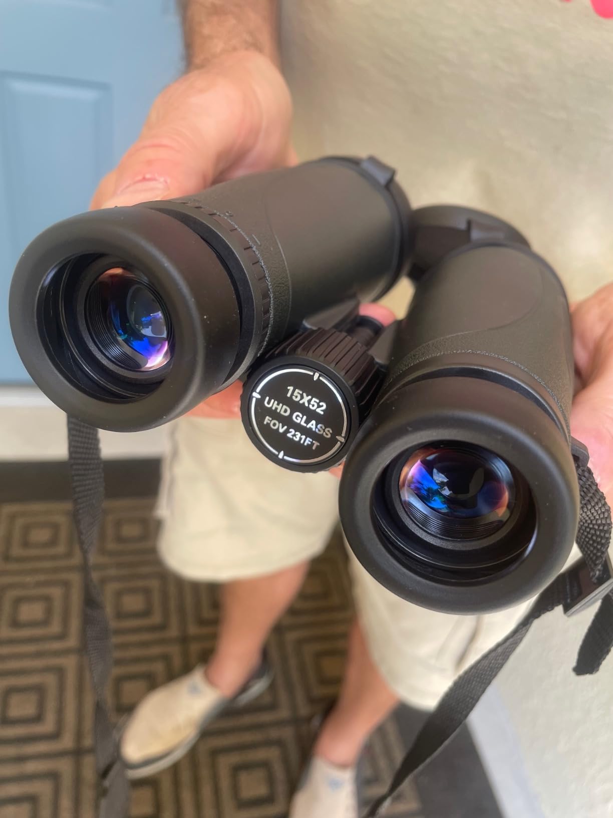 15x52 HD Binoculars for Adults High Powered with Upgraded Phone Adapter - Large View Binoculars with Clear Low Light Vision - Lightweight Waterproof Binocular for Bird Watching Travel Hunting Cruise customer photo 2