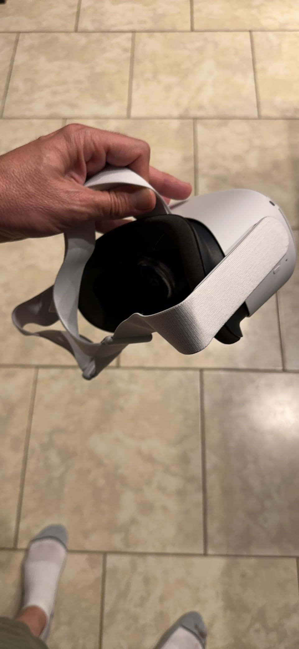 Original Head Strap for Oculus Quest 2 Headset, Replacement Headstrap for Meta Quest 2 PC Virtual Reality Headsets VR Accesories Made of Premium Material customer photo 1