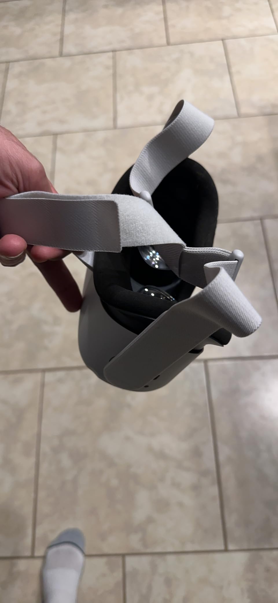 Original Head Strap for Oculus Quest 2 Headset, Replacement Headstrap for Meta Quest 2 PC Virtual Reality Headsets VR Accesories Made of Premium Material customer photo 2