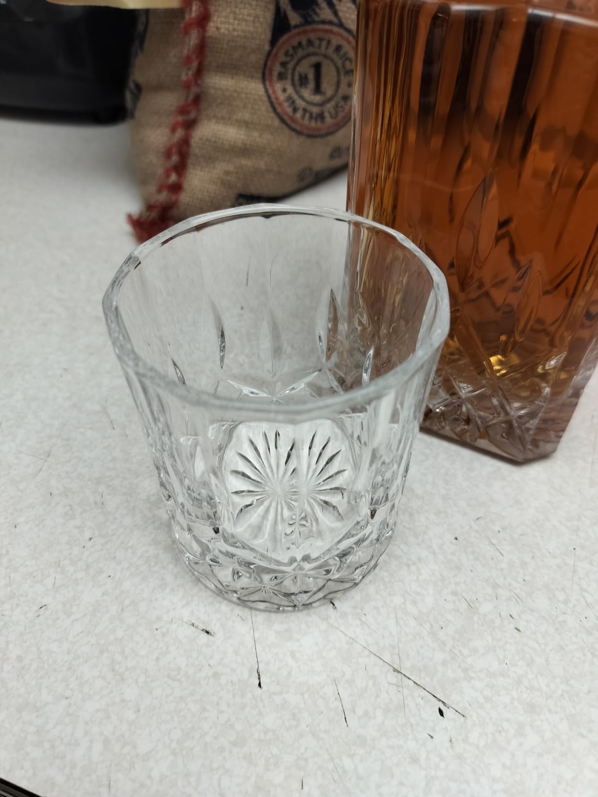 Luxury Gift For Men - Whiskey Decanter Set For Beloved Husband Or Dad Birthday Gift - 4 Whiskey Glasses And Decanter Set Is a Great Gift Idea for Whisky, Bourbon, or Scotch lovers customer photo 2