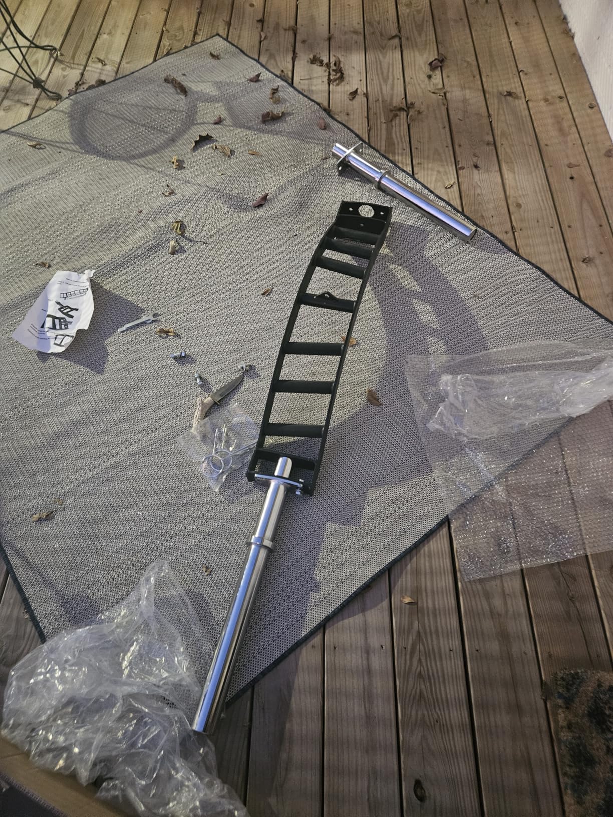 Equipment Professional Heavy Duty Swiss Barbell Multi Grip Barbell Strength Training customer photo 1