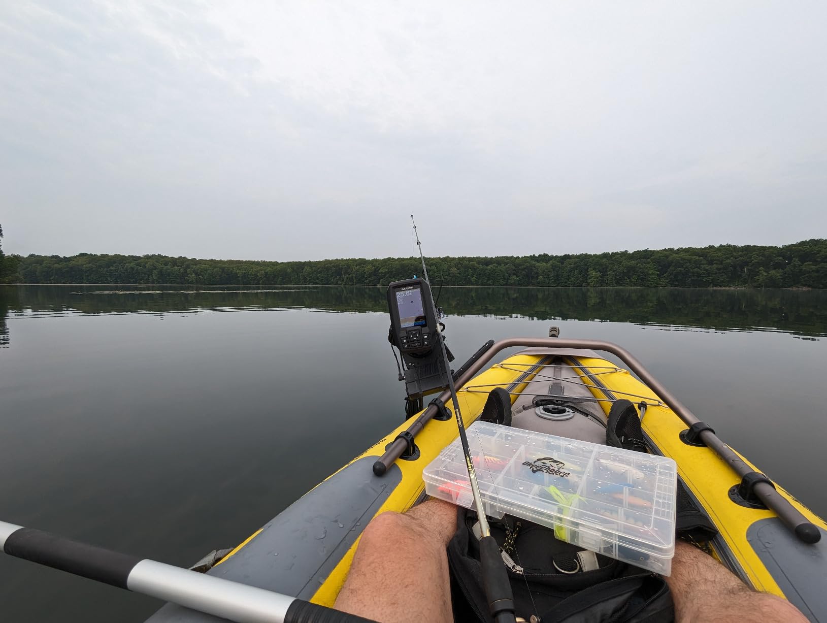 Advanced Elements StraitEdge Angler Inflatable Kayak - AE1006-ANG Fishing Kayak with Rod Holders and Bag and Pump customer photo 1