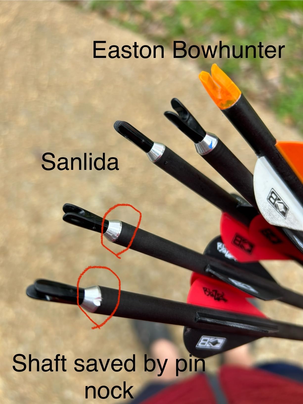 sanlida 100% Pure Carbon Hunting Arrows, Olympic-Grade 10 Spines Deflection (Unique), 0.001/0.003/0.006 Straightness, Buy 12 Get 12 Free/Buy 6 Get 6 Free, for Compound & Recurve Bows (12/24PCS) customer photo 2