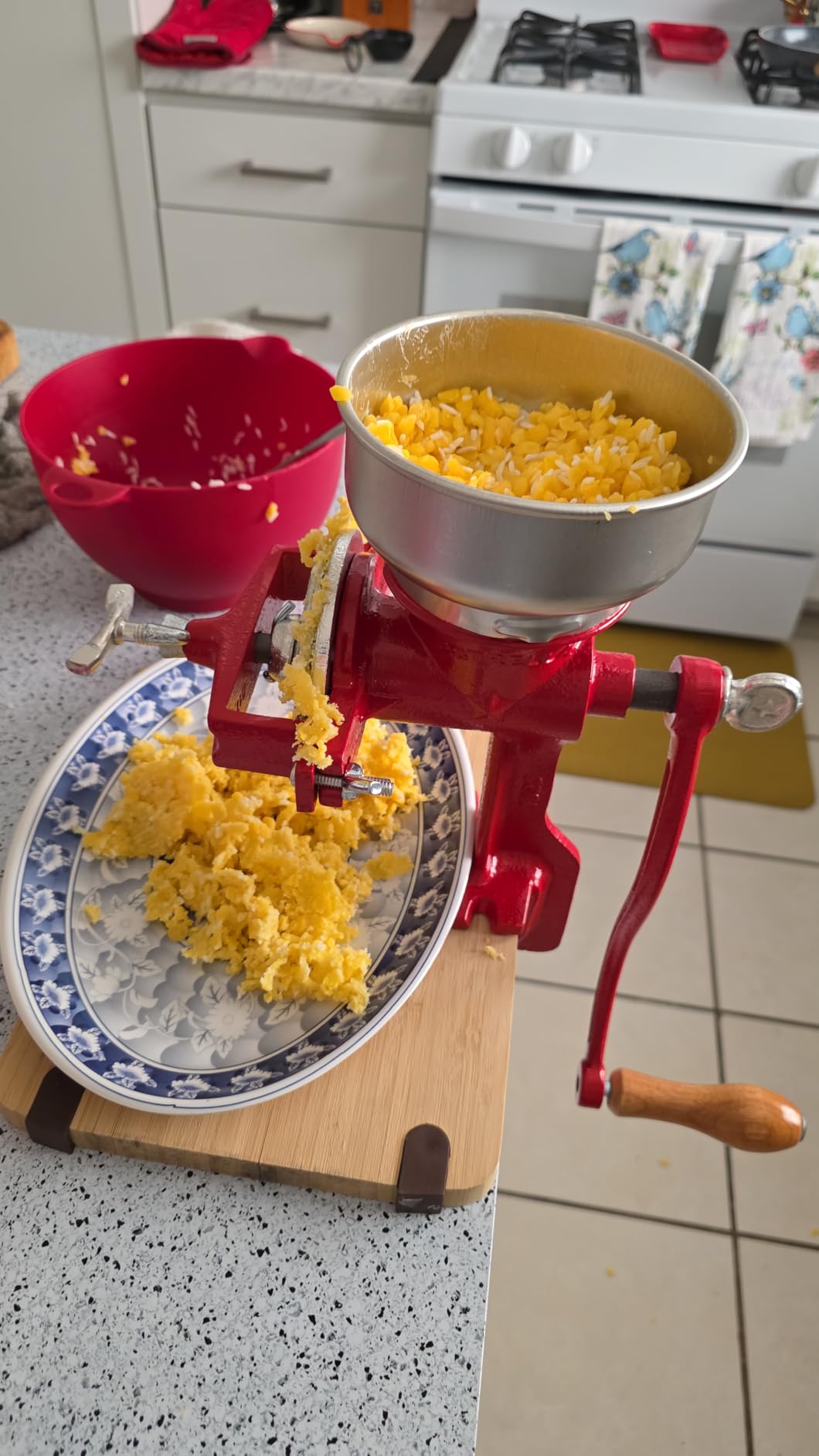 Estrella Cast Iron Manual Crank Corn Grain Grinder 14