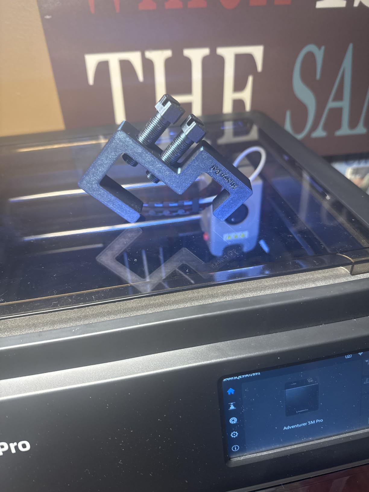 FLASHFORGE Adventurer 5M Pro 3D Printer with 1 Click Auto Printing System, 600mm/s High-Speed, Quick Detachable 280°C Nozzle, Core XY All-Metal Structure, Multi-Functional 220x220x220mm 3D Printer customer photo 2